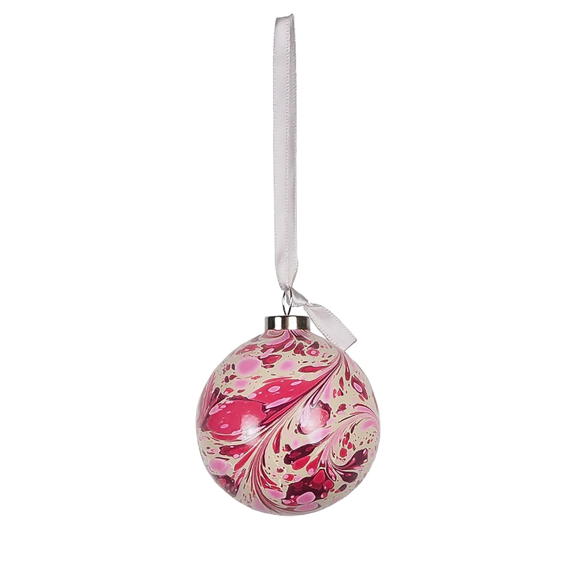 Small Berry Marbled Bauble