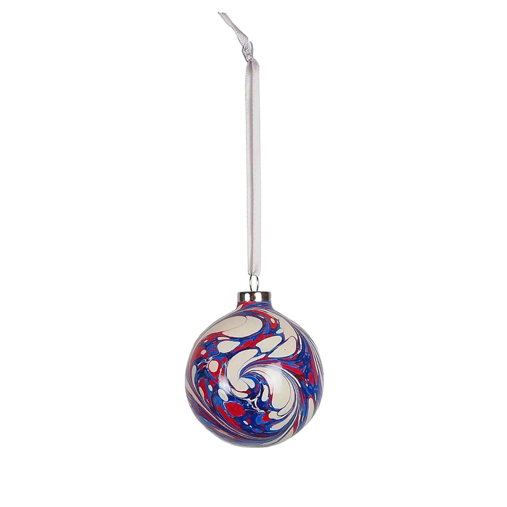 Small Jack Marbled Bauble