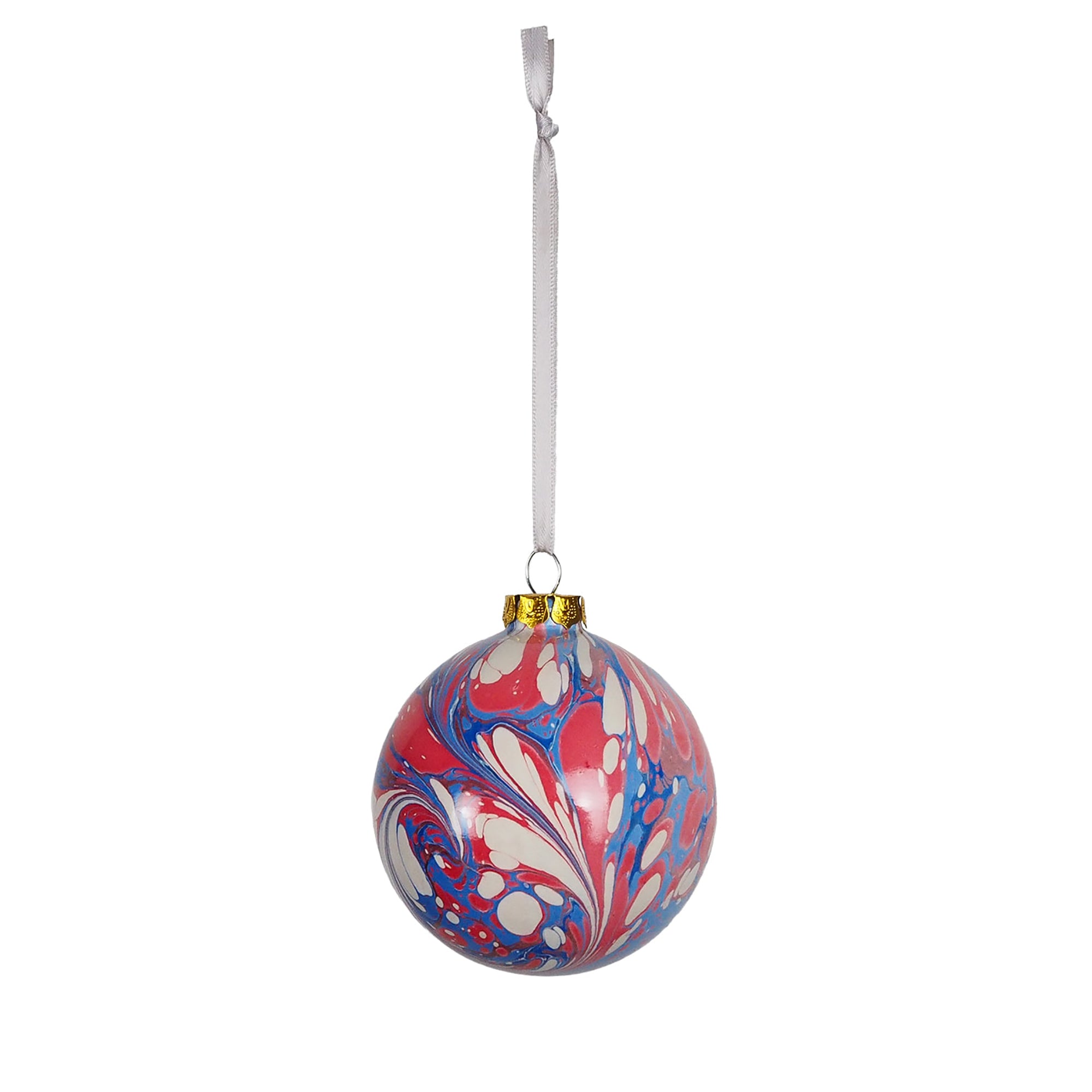 Large Jack Marbled Bauble