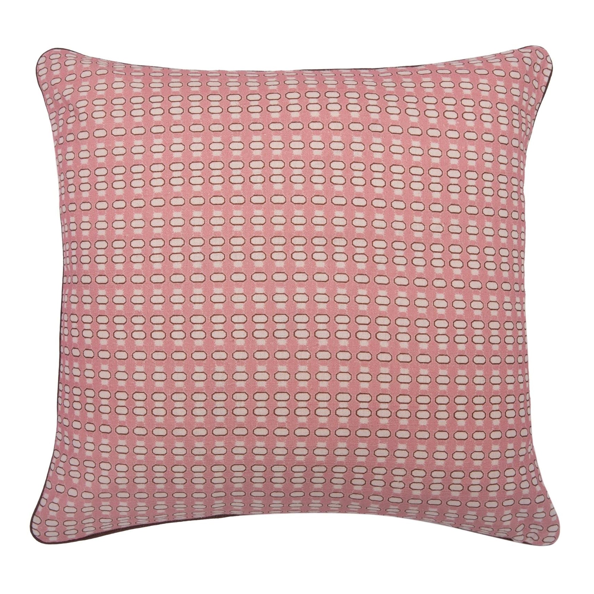 Lali II | Pink Fig Large Cushion