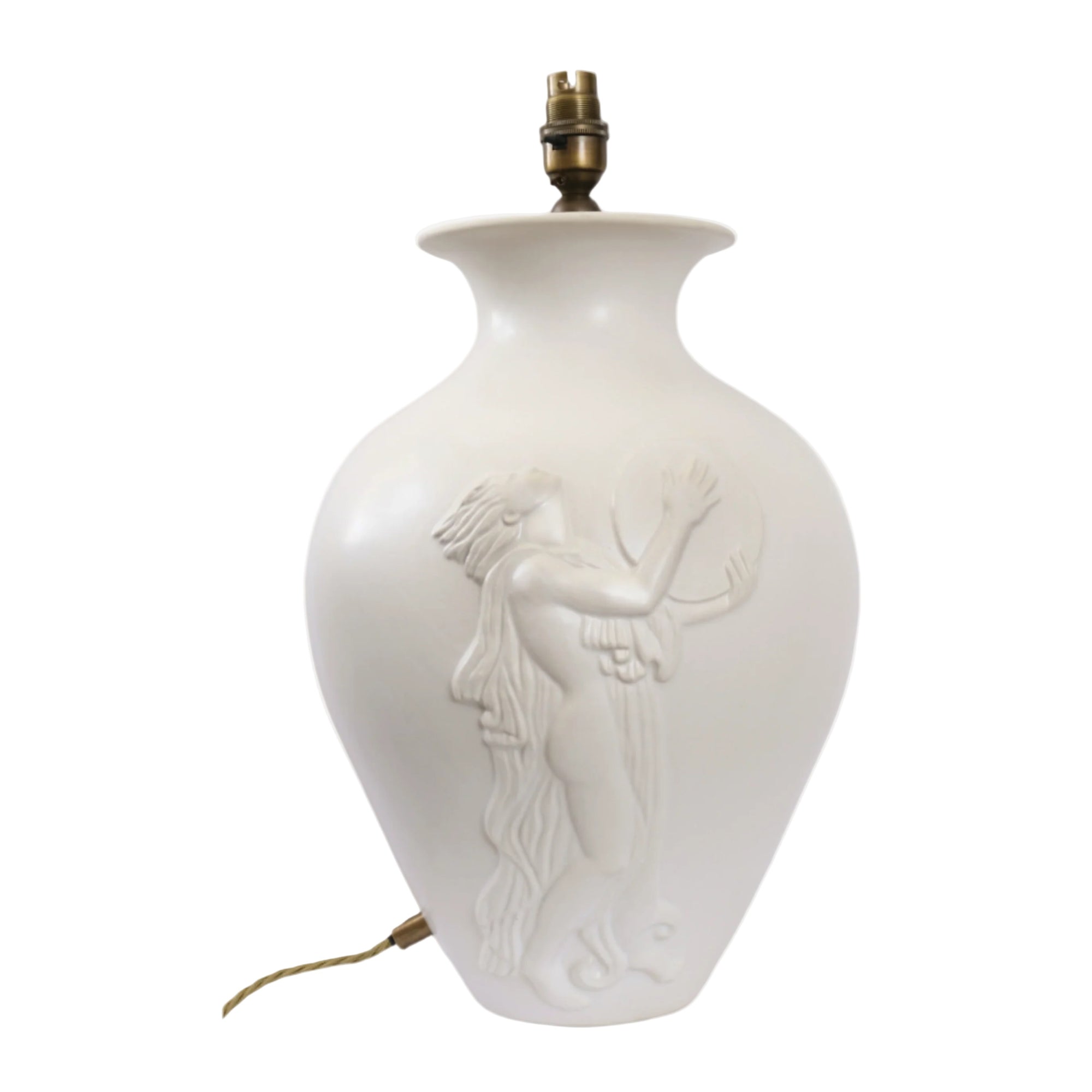 Roman Figure Ceramic Table Lamp