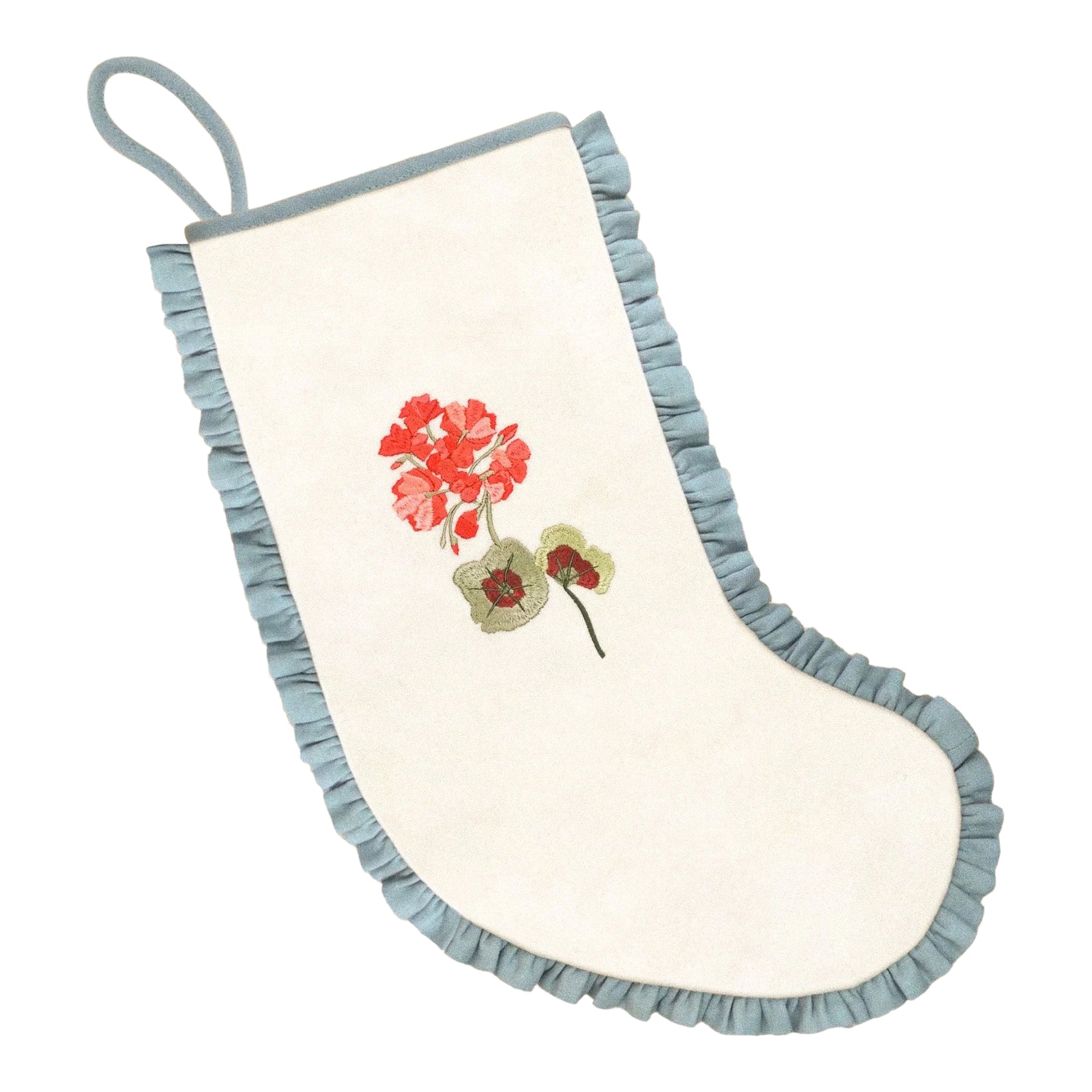 Geranium Christmas Stocking