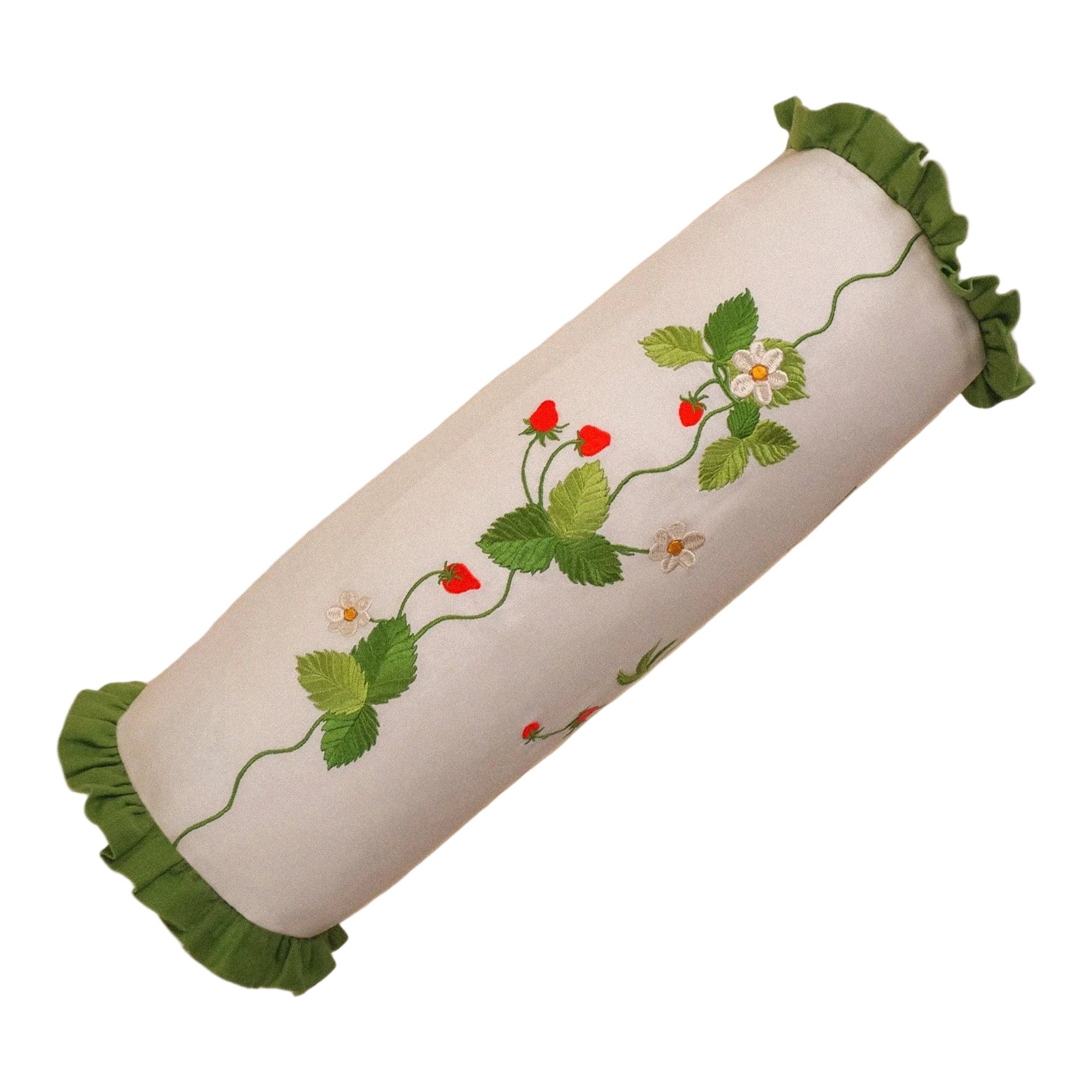 Strawberry Patch Bolster Cushion
