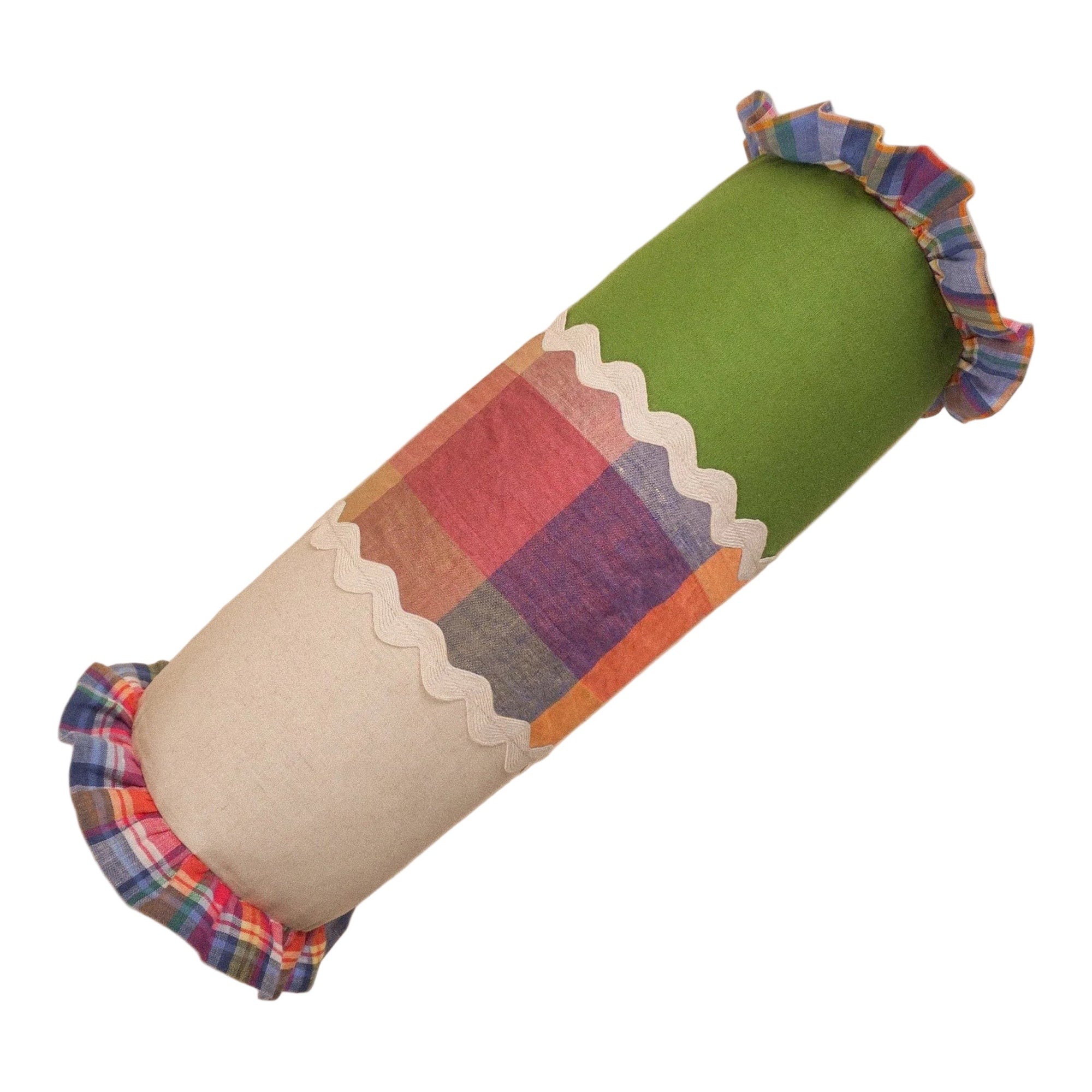 Patchwork bolster