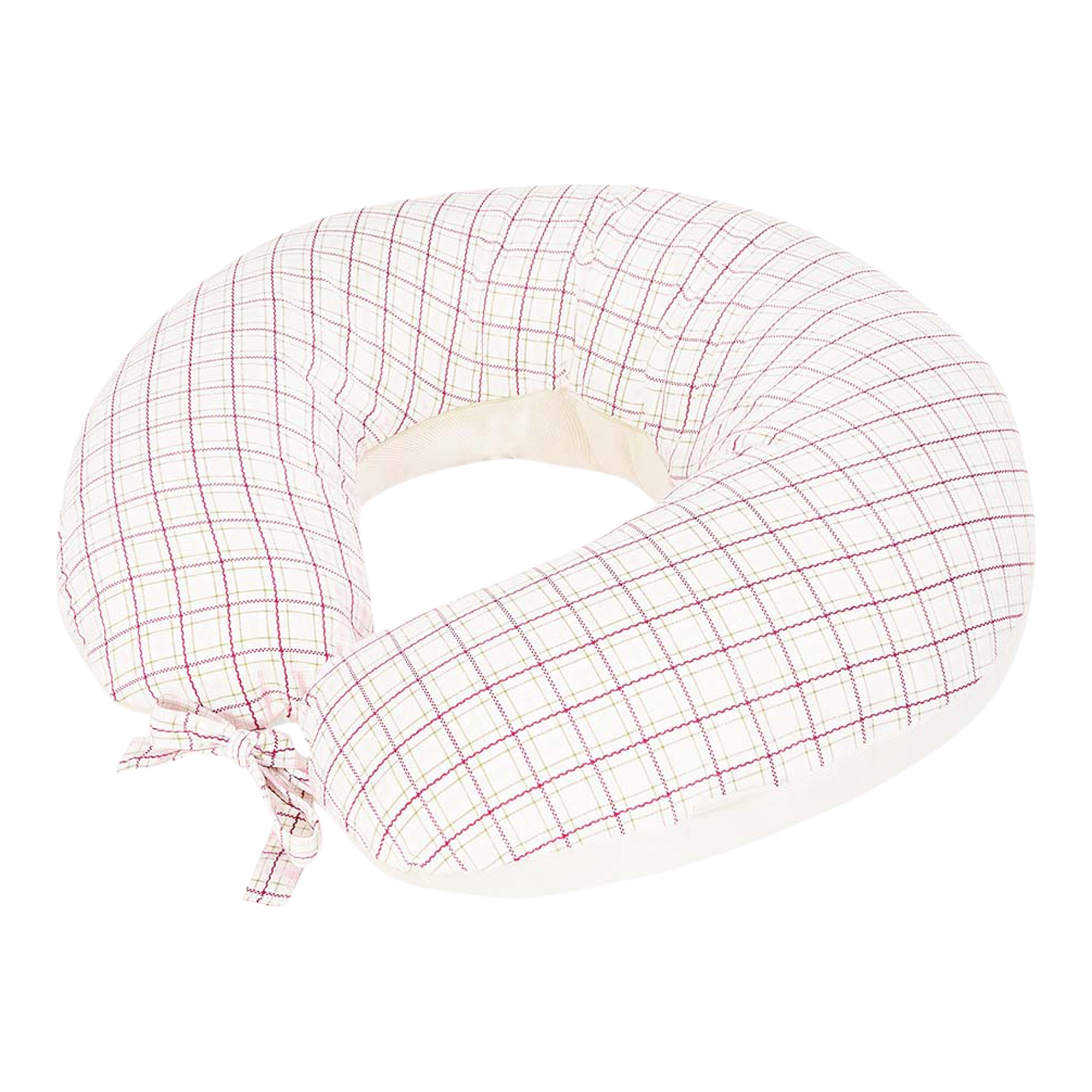 Nursing Pillow - Pink Check