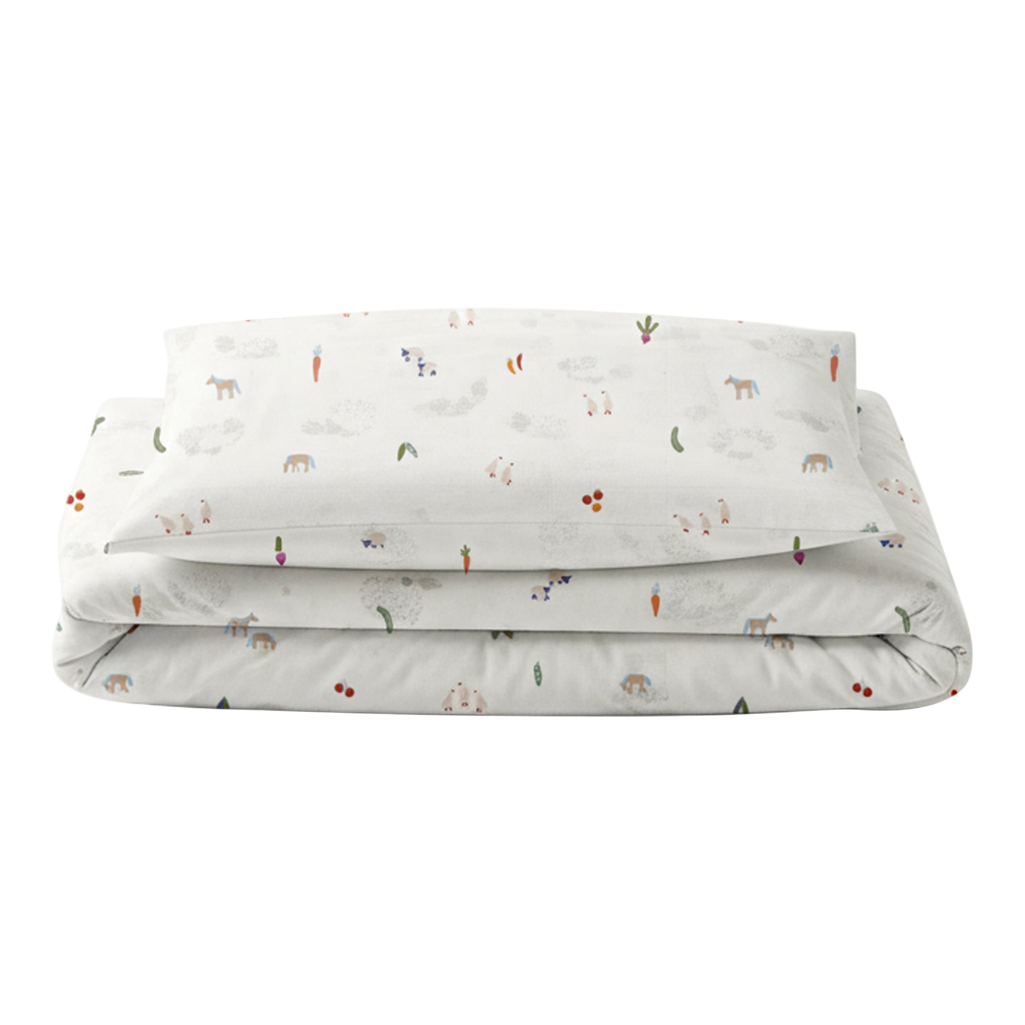 Organic Cotton Cotbed Bedding Set - Little Farm