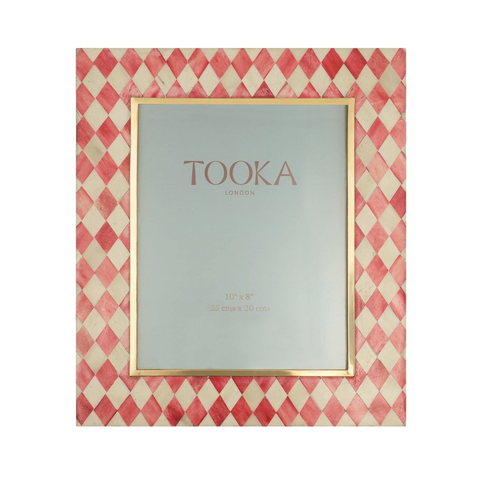 Large Photo frame | Ruby Red & White | Harlequin