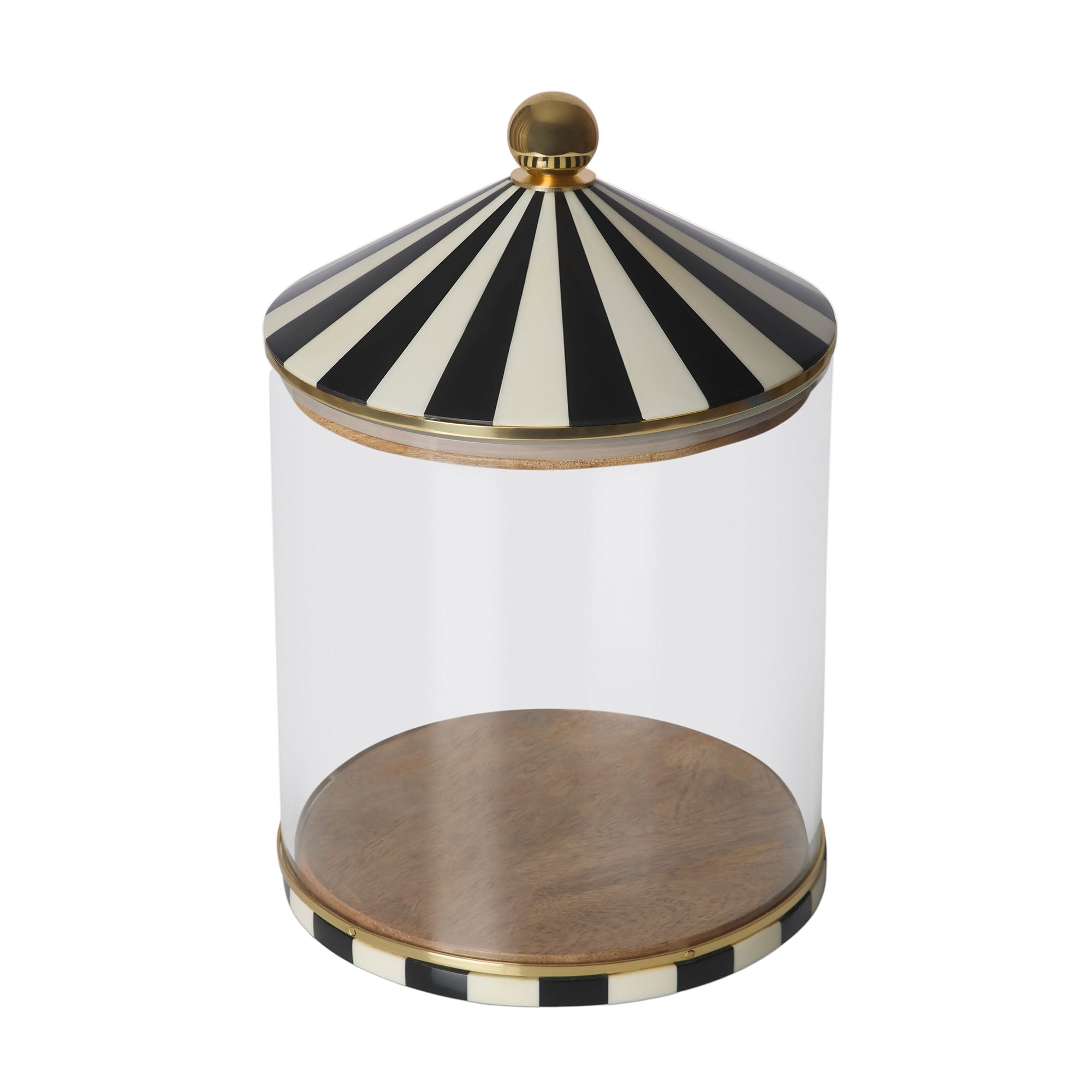 Circus Storage Jar | Black and White
