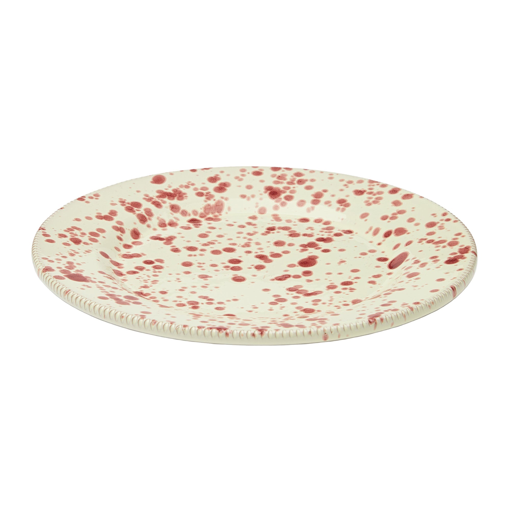 Side Plate Cranberry