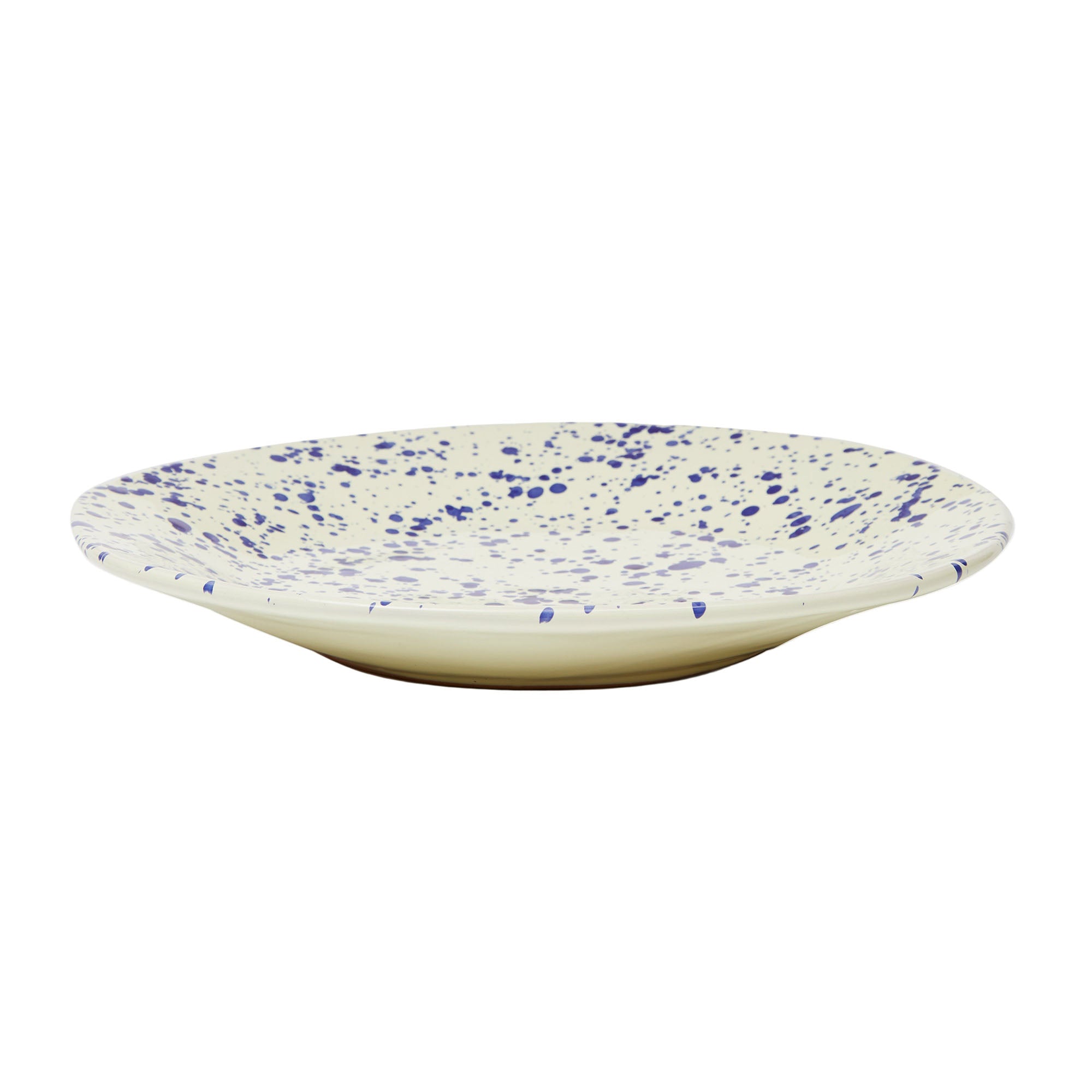 Shallow Serving Bowl Blueberry