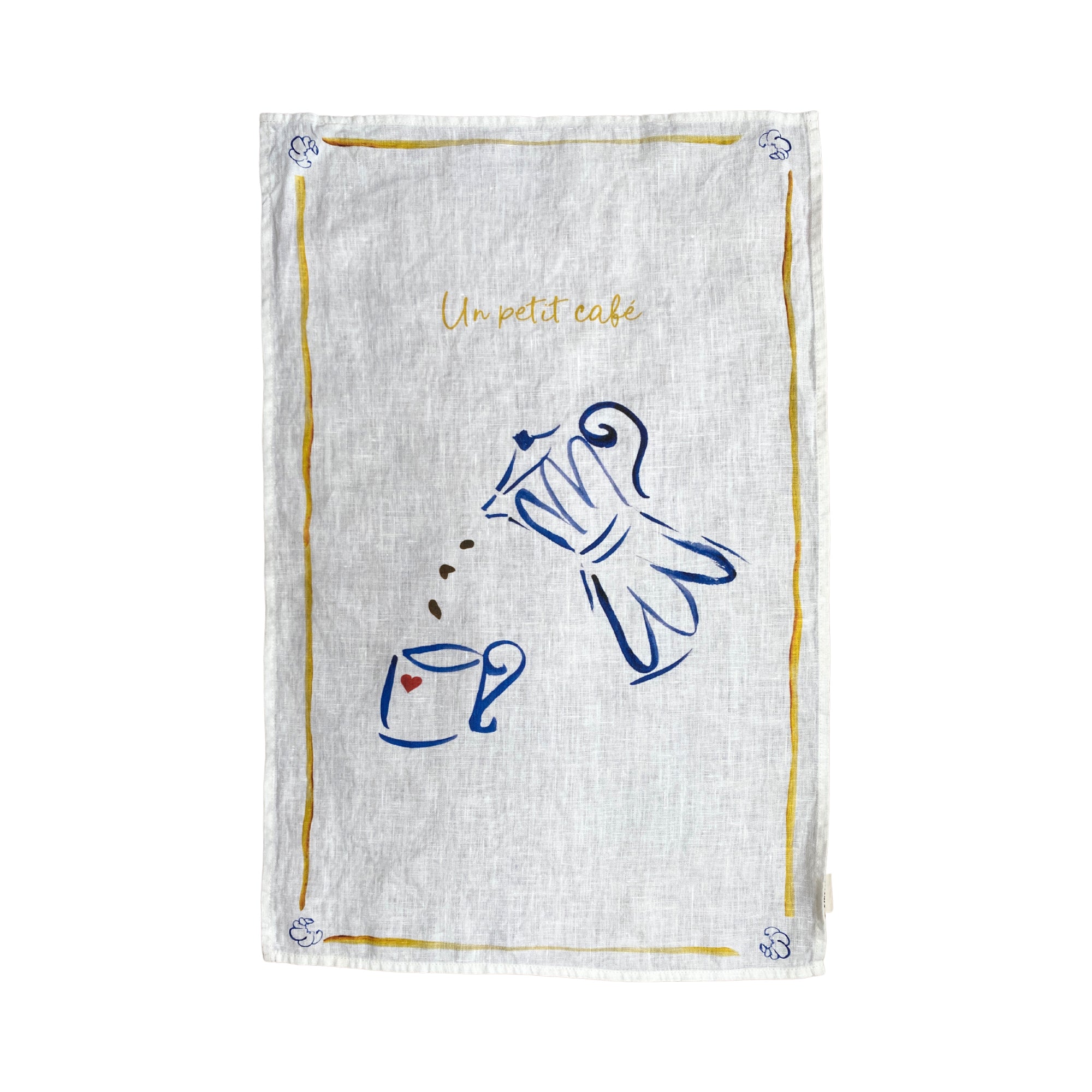 Un Petit Café - Linen Teatowel