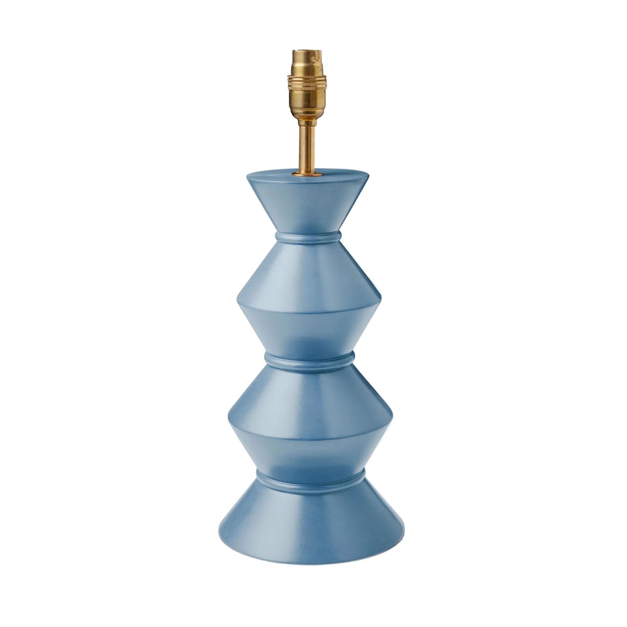 Ziggy Totem Lamp Base | Blue