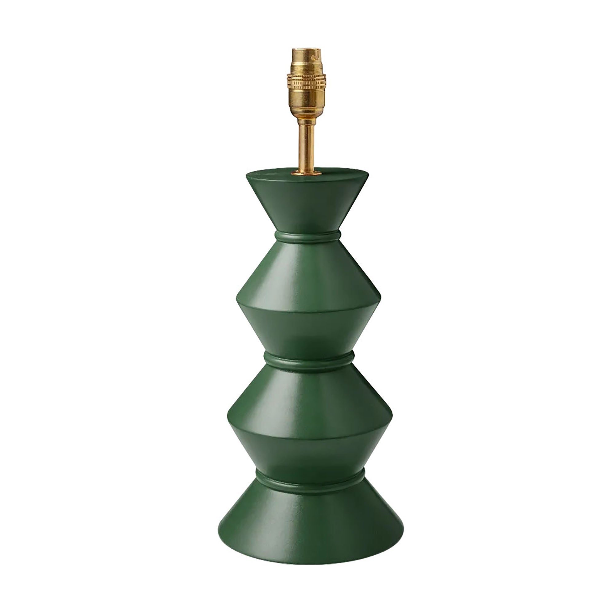 Ziggy Totem Lamp Base | The Roost Racing Green