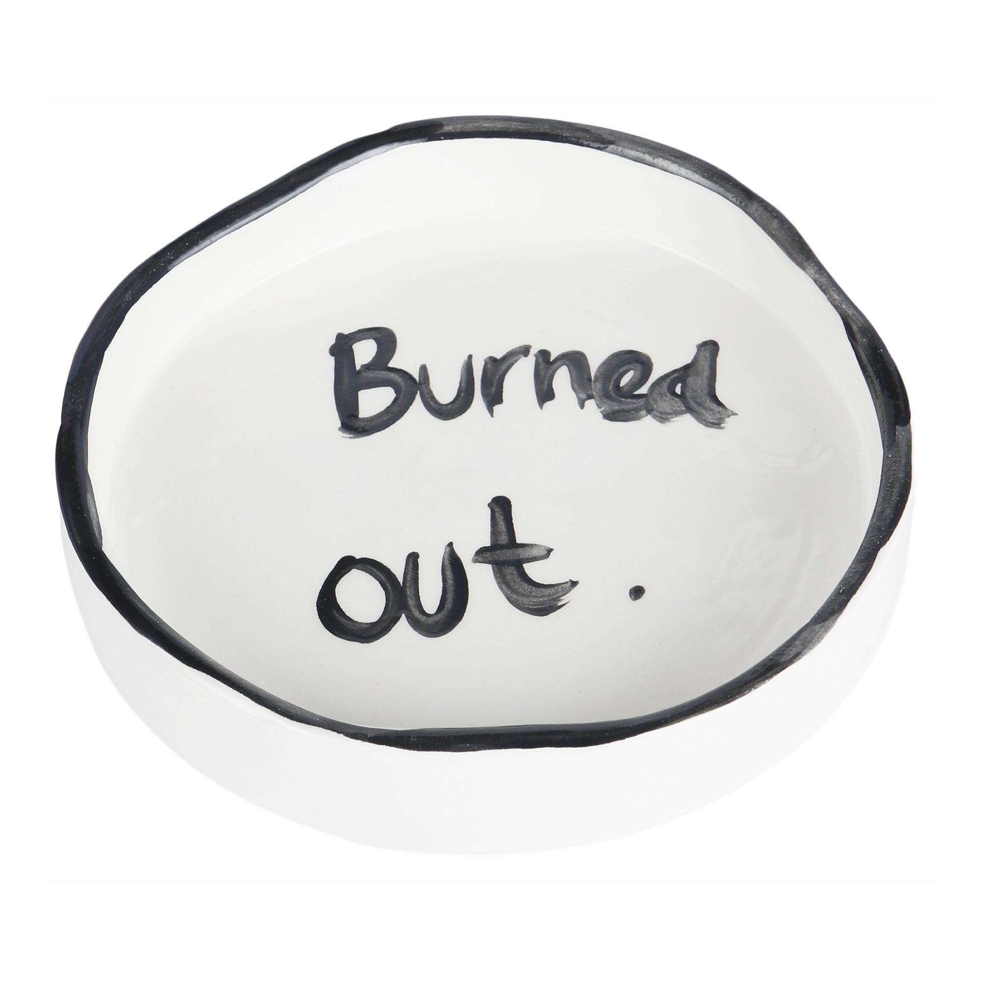Burned out trinket tray
