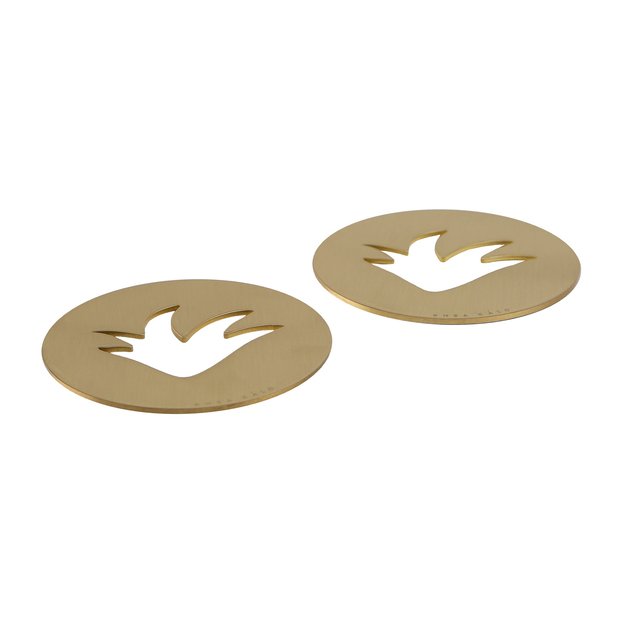 Plant coasters - set of two