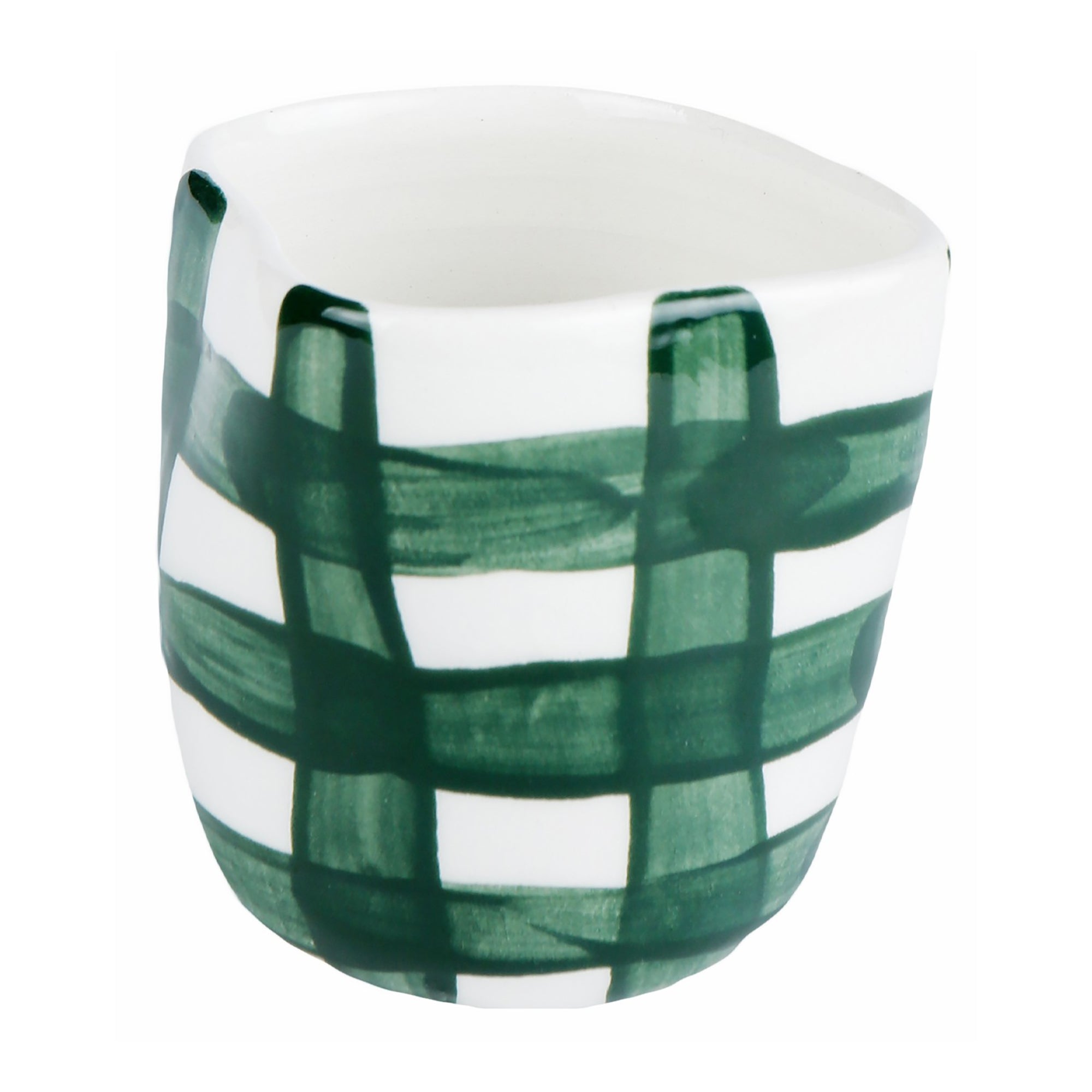 Vichy green espresso cup