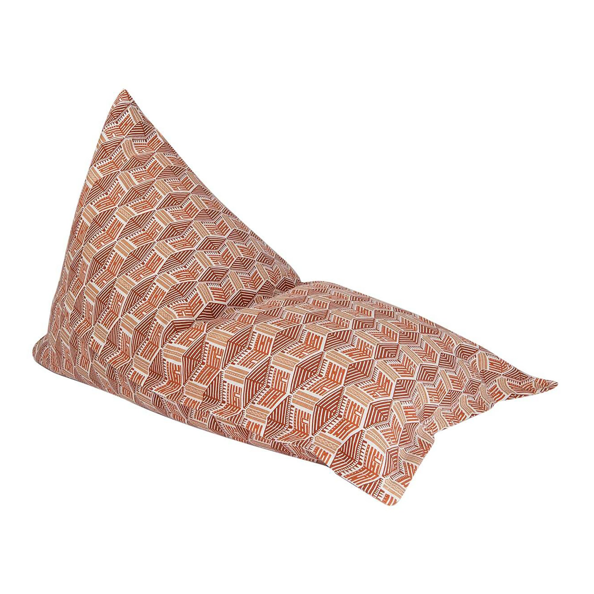 Orange Kullu House Bean Bag Cover
