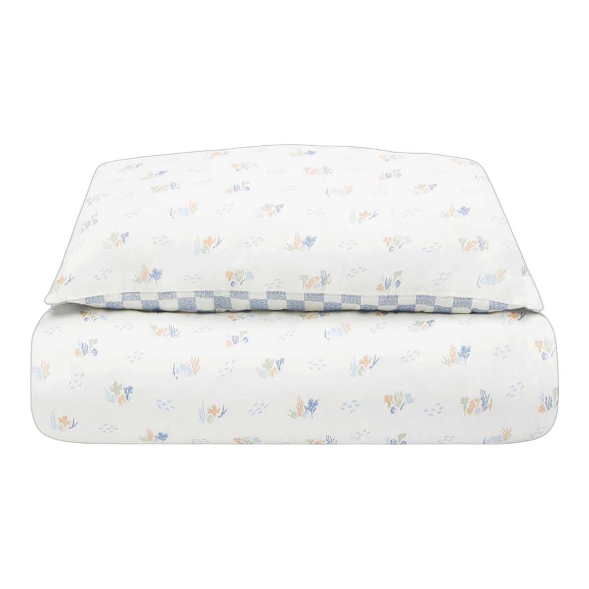 Organic Cotton Cotbed Bedding Set - Waves