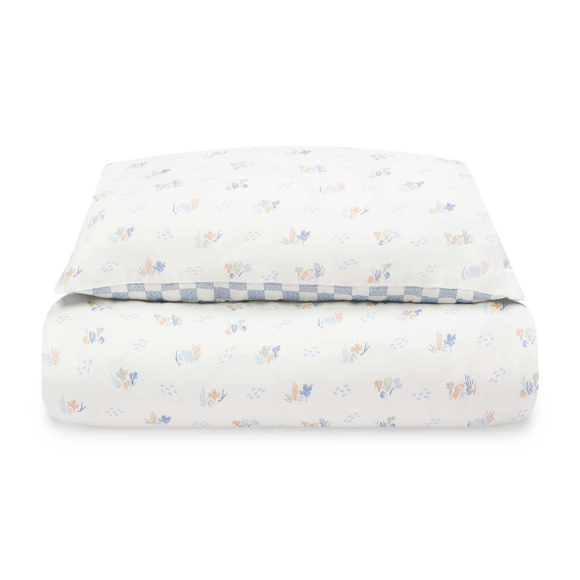 Organic Cotton Single Bedding Set - Coastline