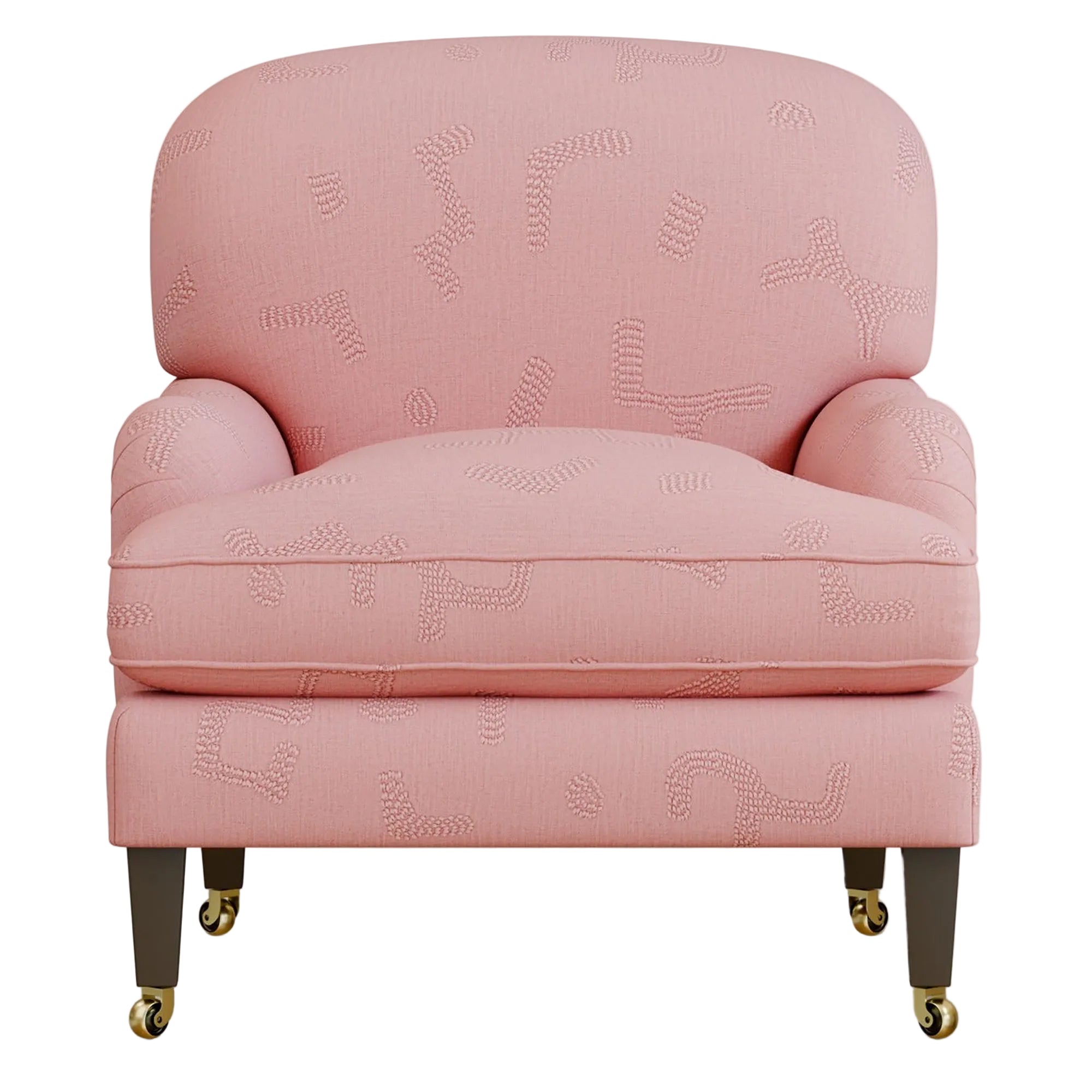 Sofia Armchair, Raphia, Clay