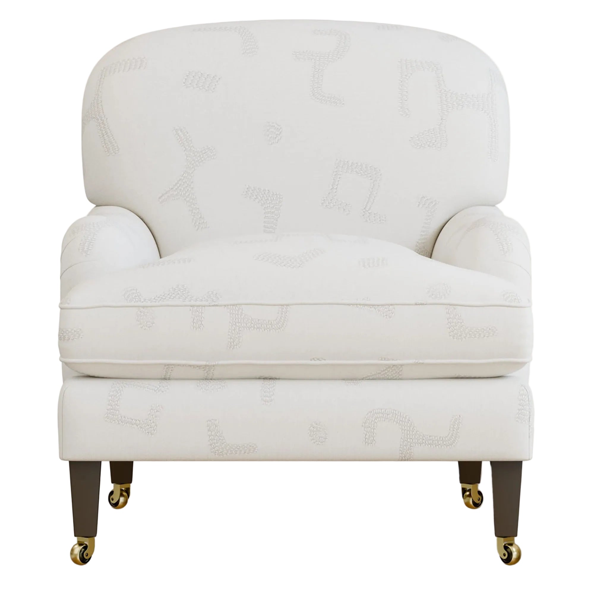 Sofia Armchair, Raphia, Powder