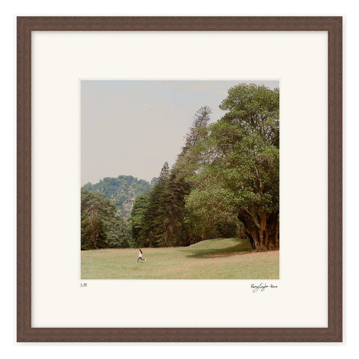 Running Girl - Limited Edition Square Print