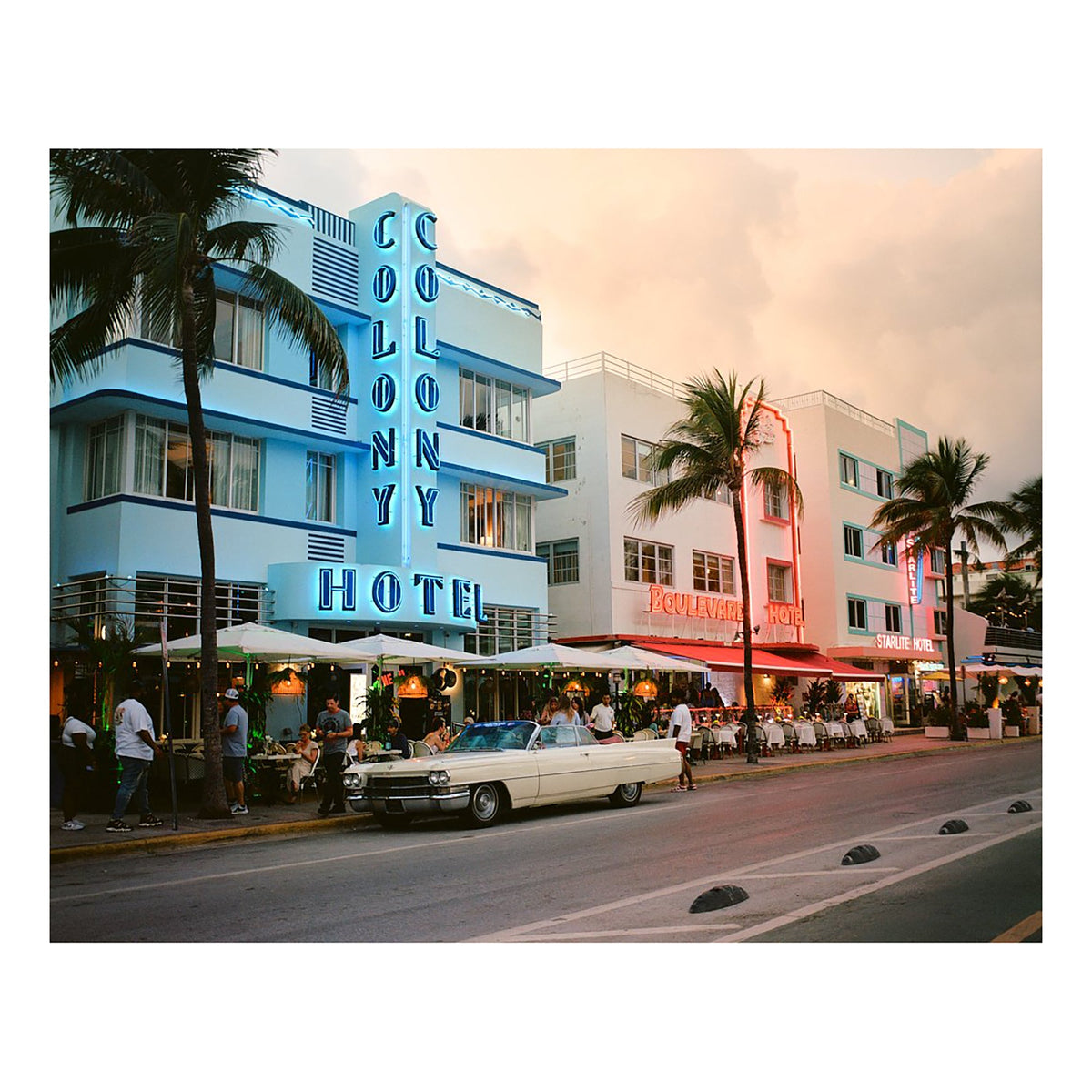 Ocean Drive, Miami - Limited Edition Print