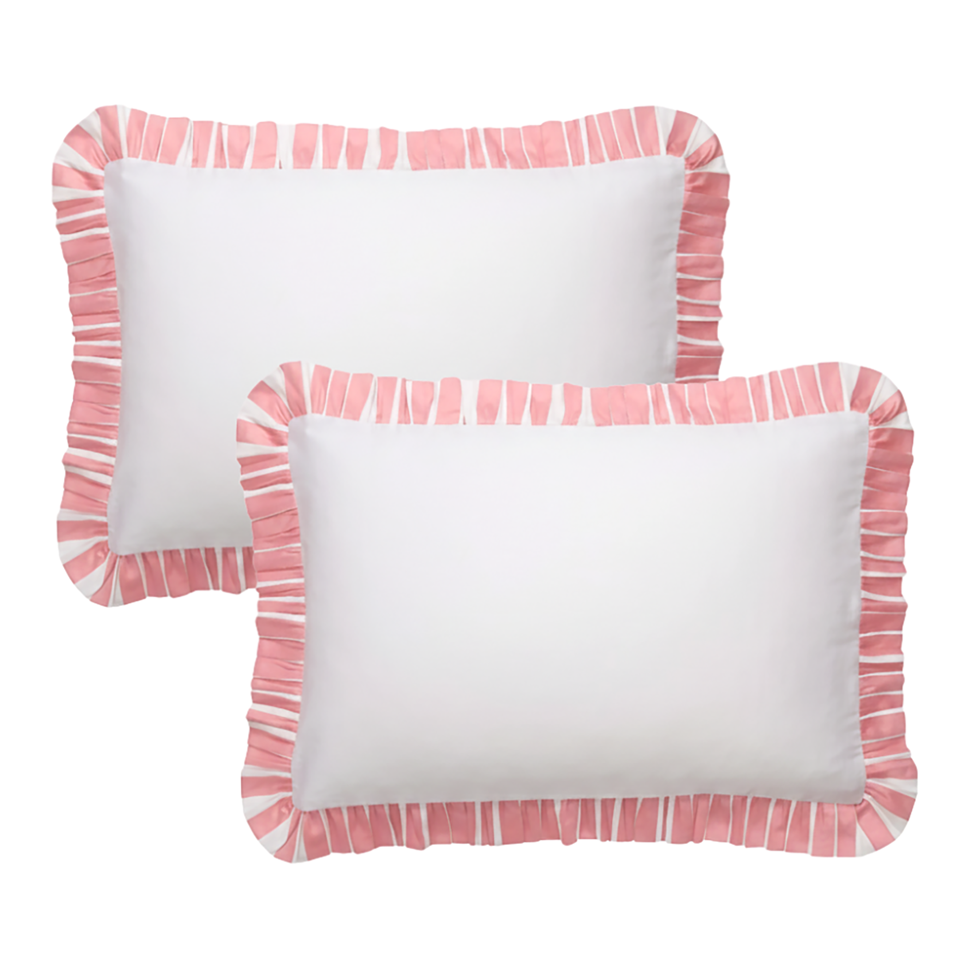 Marshmallow Stripe Pillowcase Pair