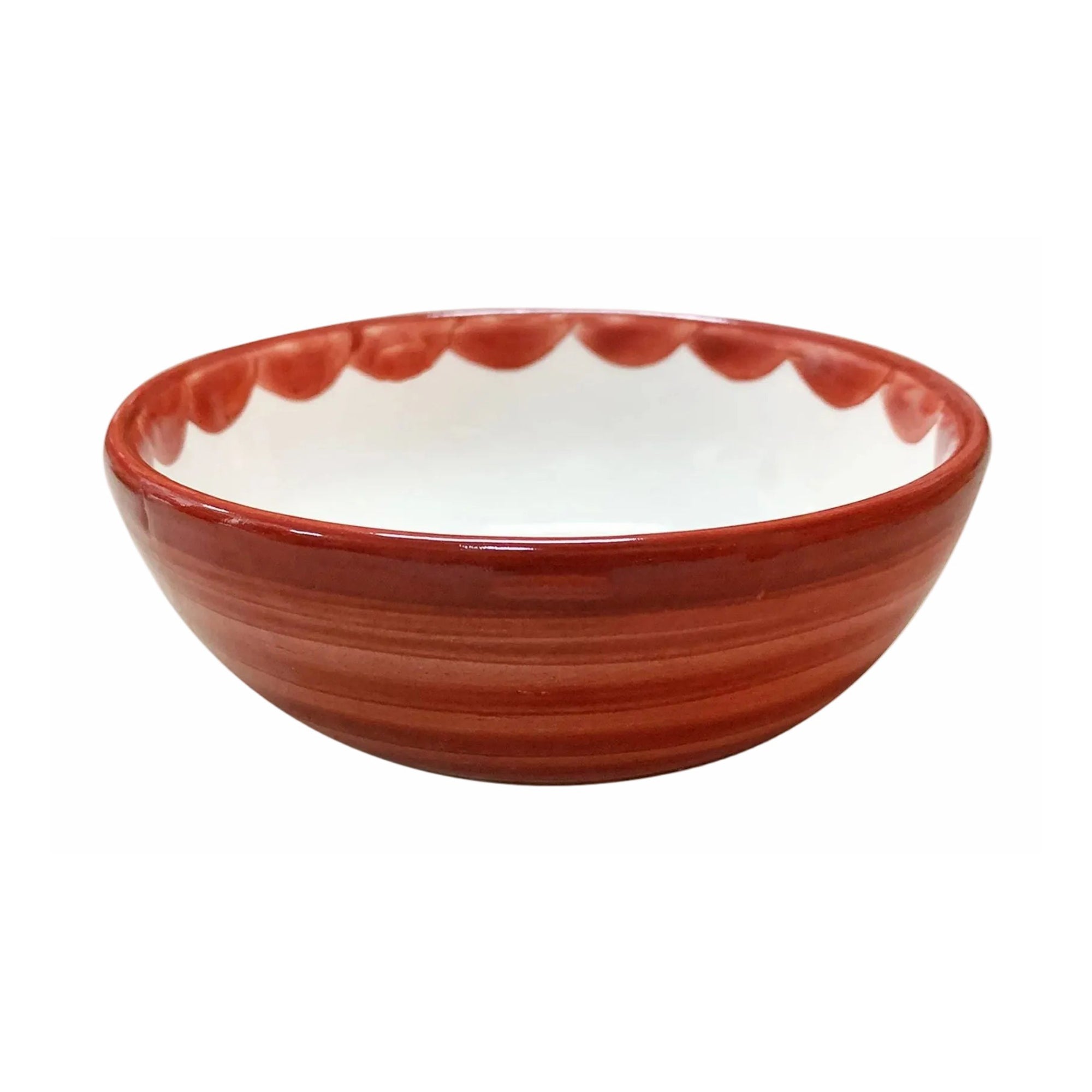 Cascos Bowl, Rust Red