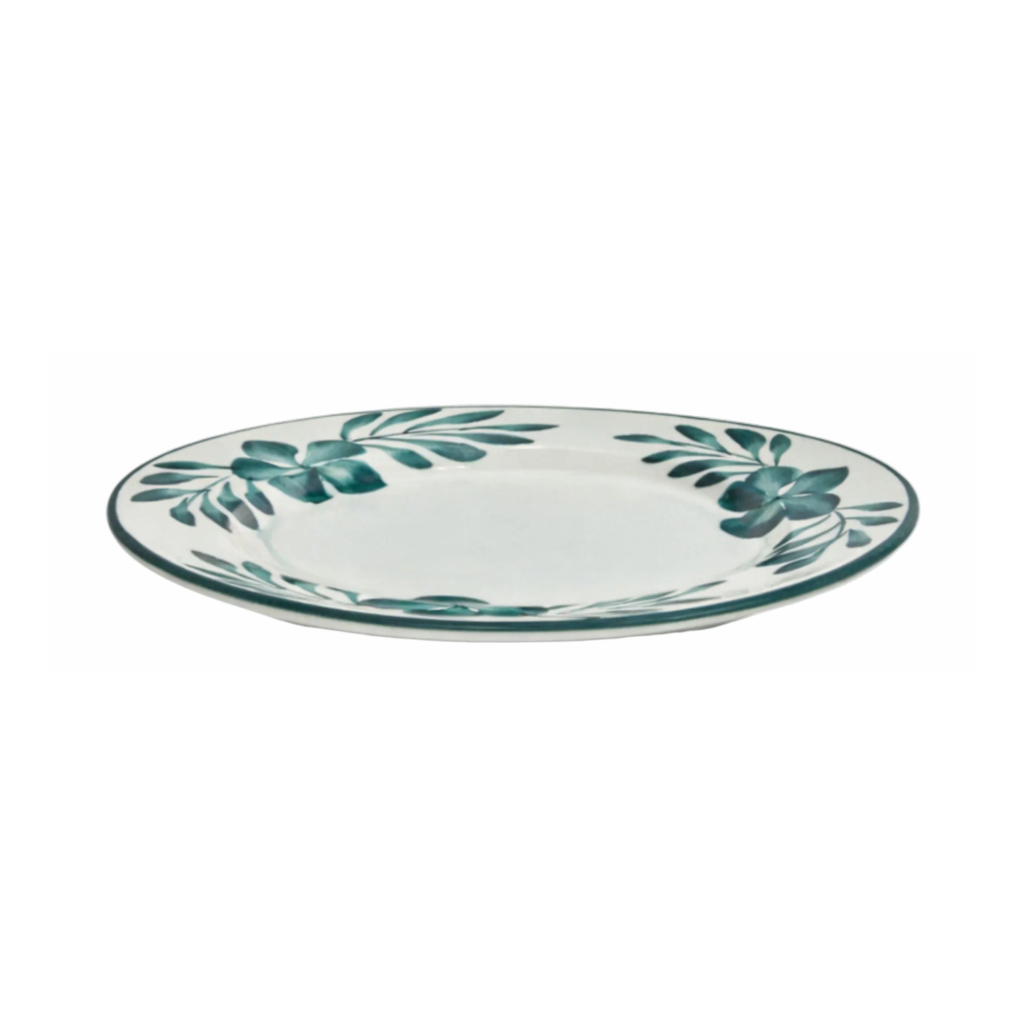 Flor Side Plate, Teal