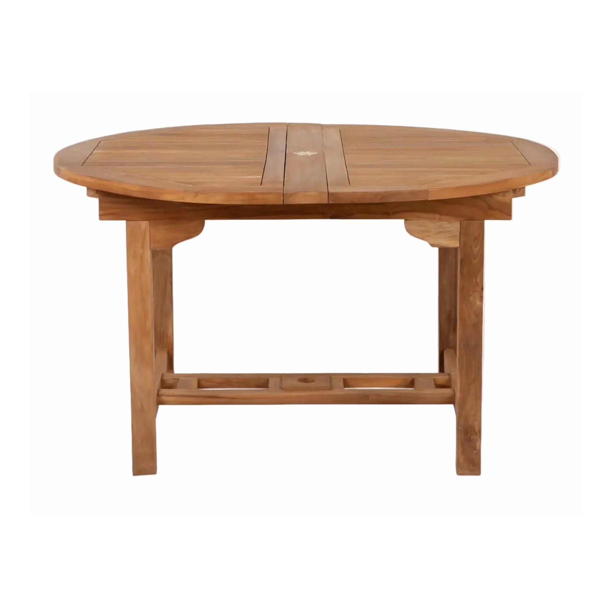 Avon Teak Oval Extending Dining Table