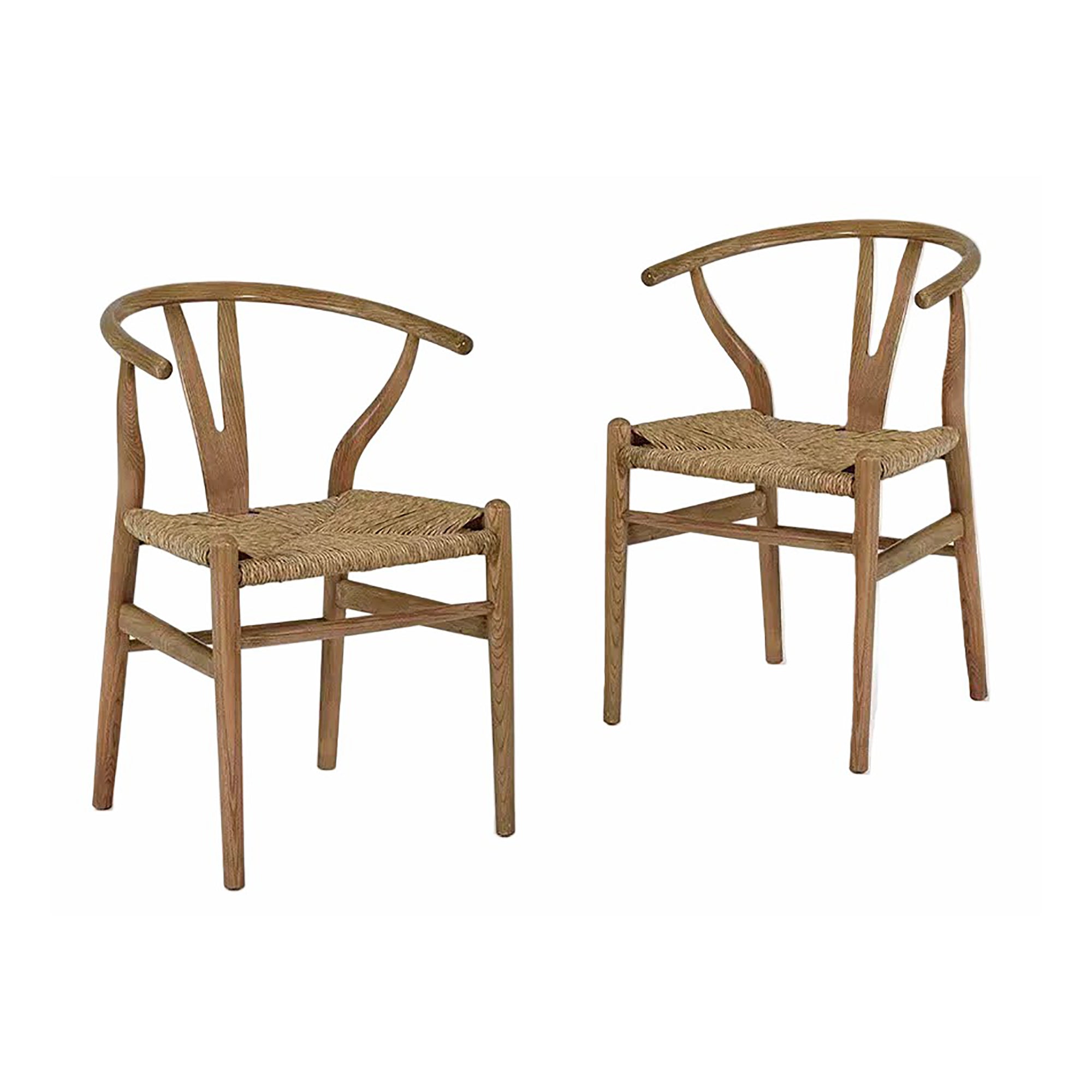 Chilthorne Wishbone Dining Chair Set of 2