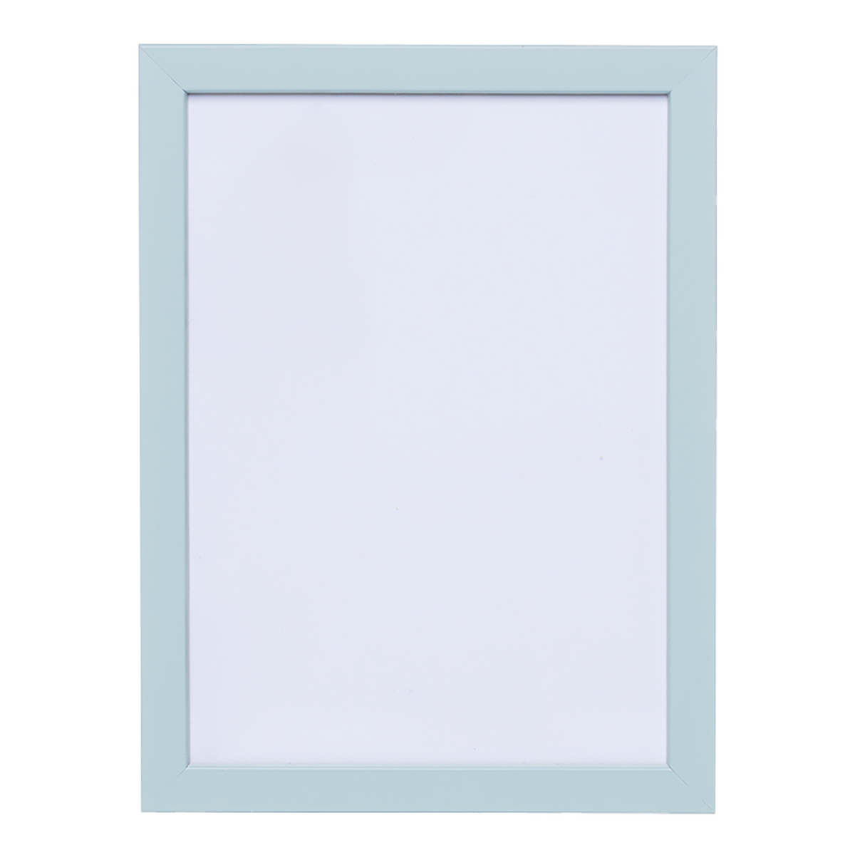 Sky Blue Wood Picture Frame
