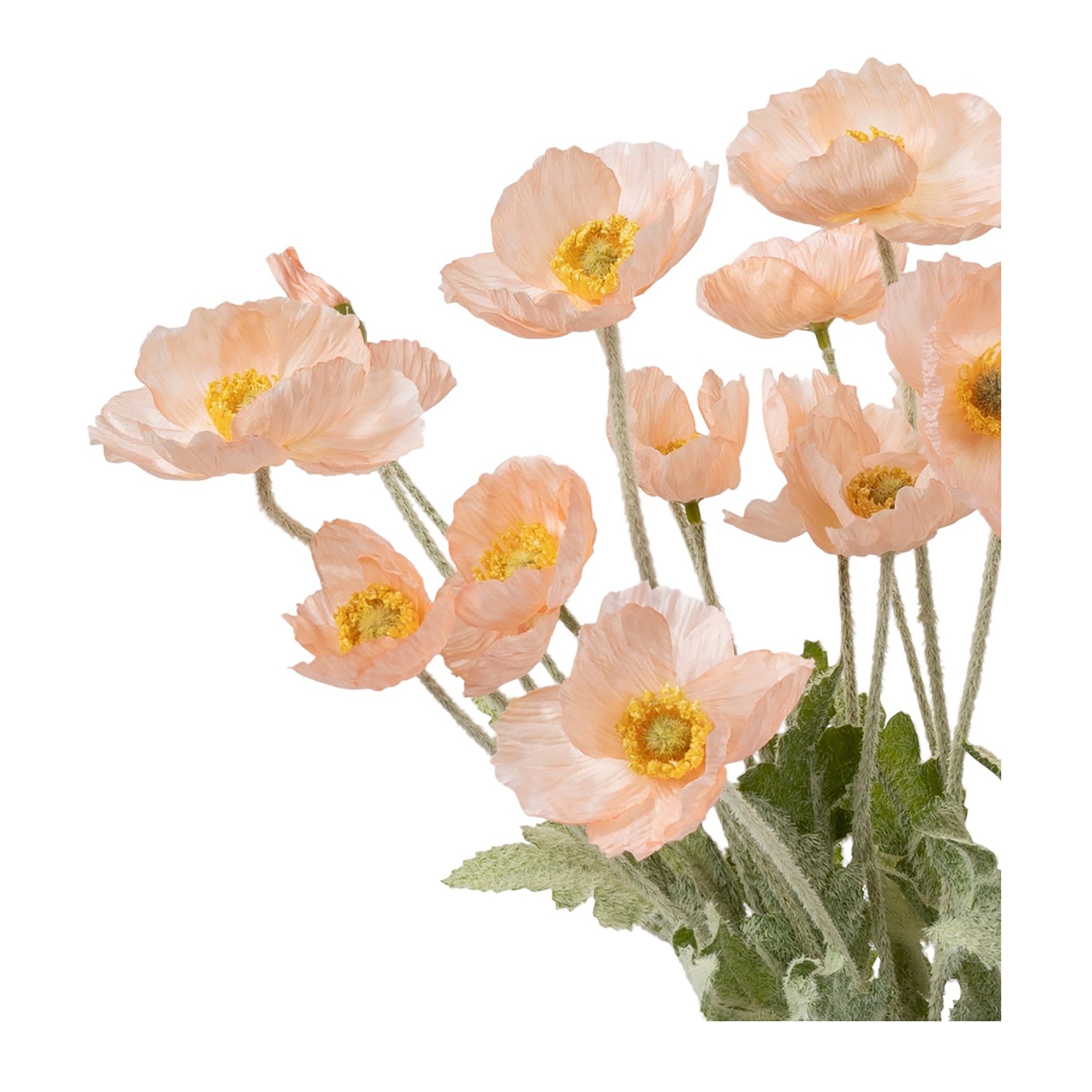 Poppies | Faux Flower Stems | Multiple Colours