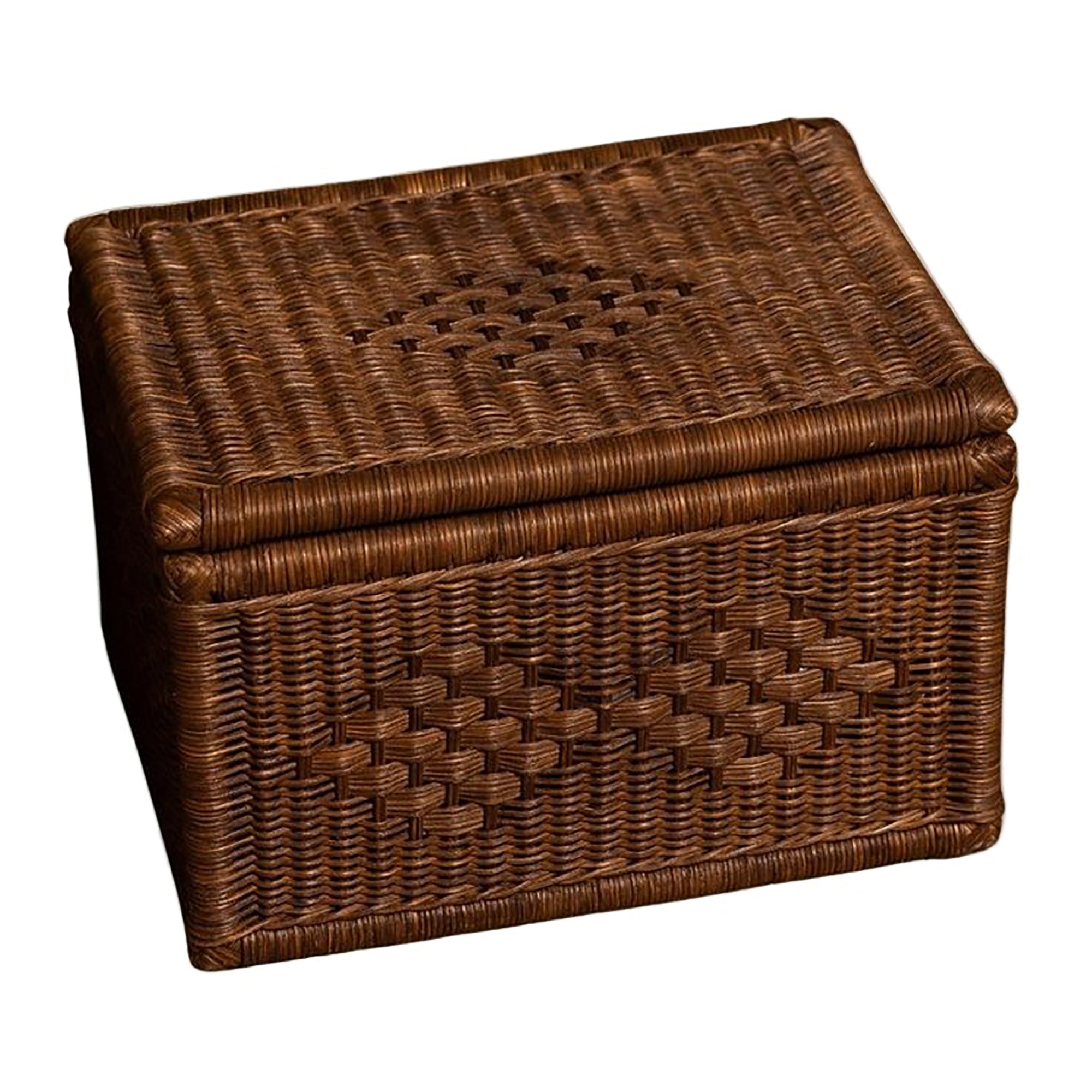 Sofie Rattan Storage Box, Large