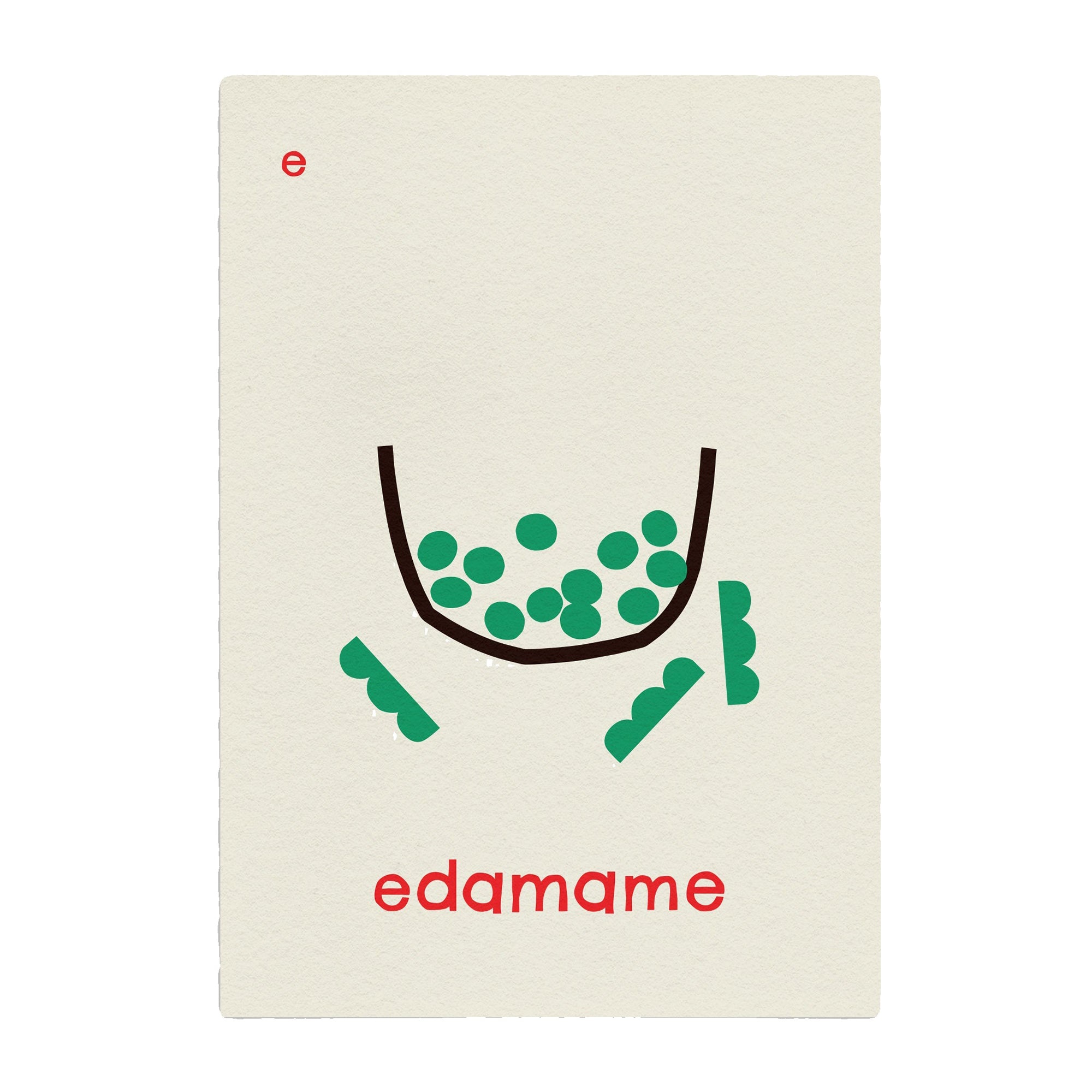E for Edamame