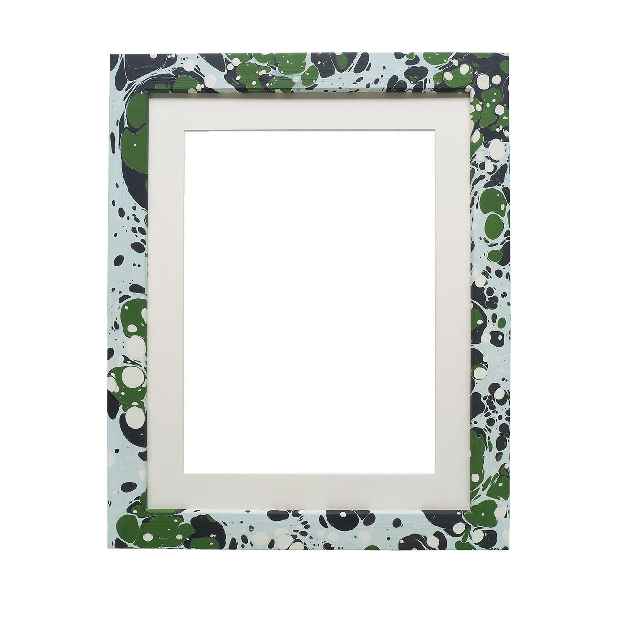 Hand Marbled Glacier Frame