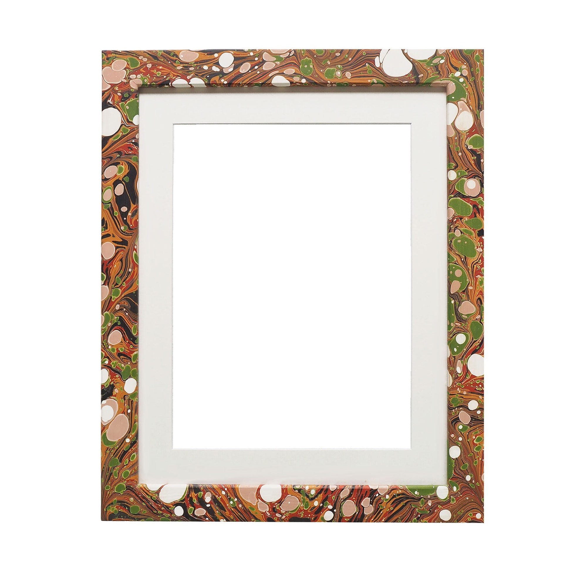 Hand Marbled Igneus Frame