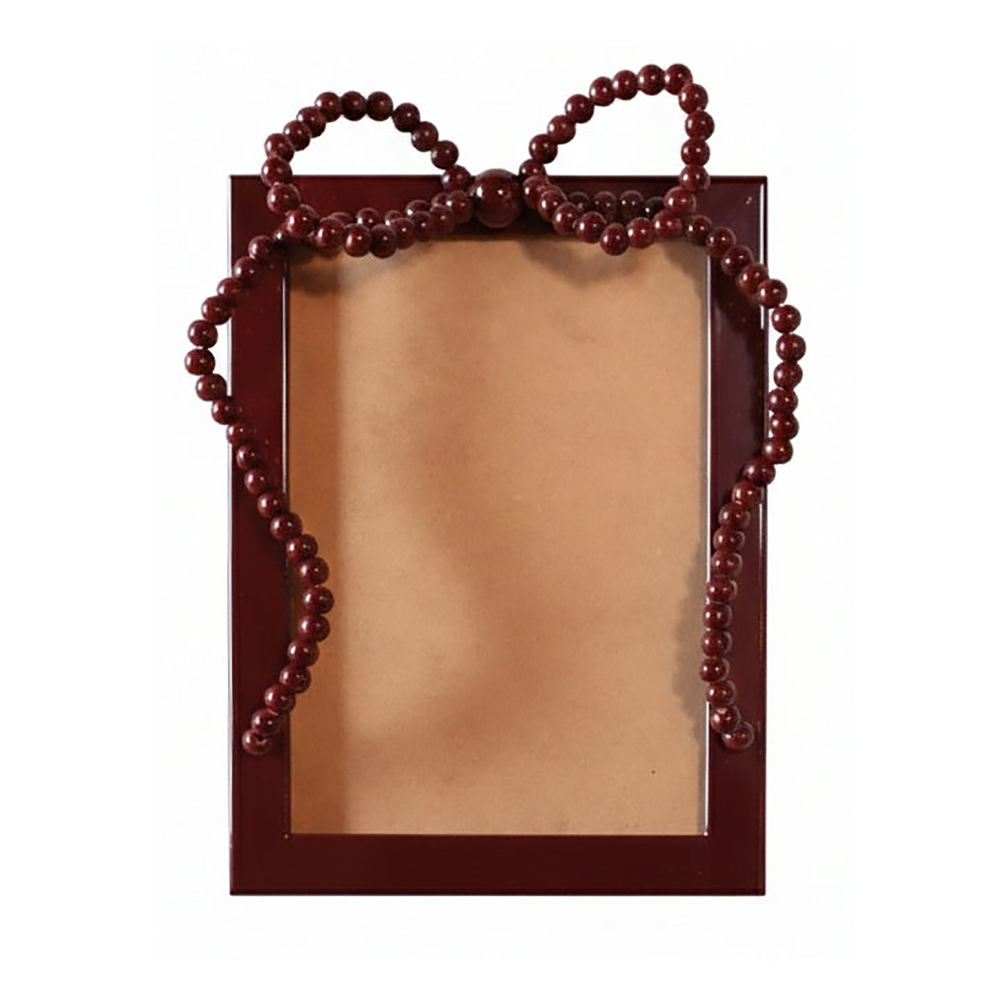 Beaded Bow Frame