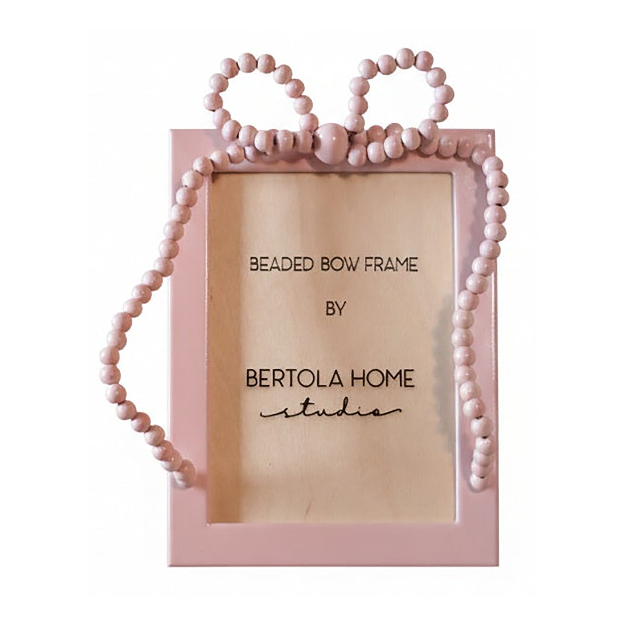 Beaded Bow Frame