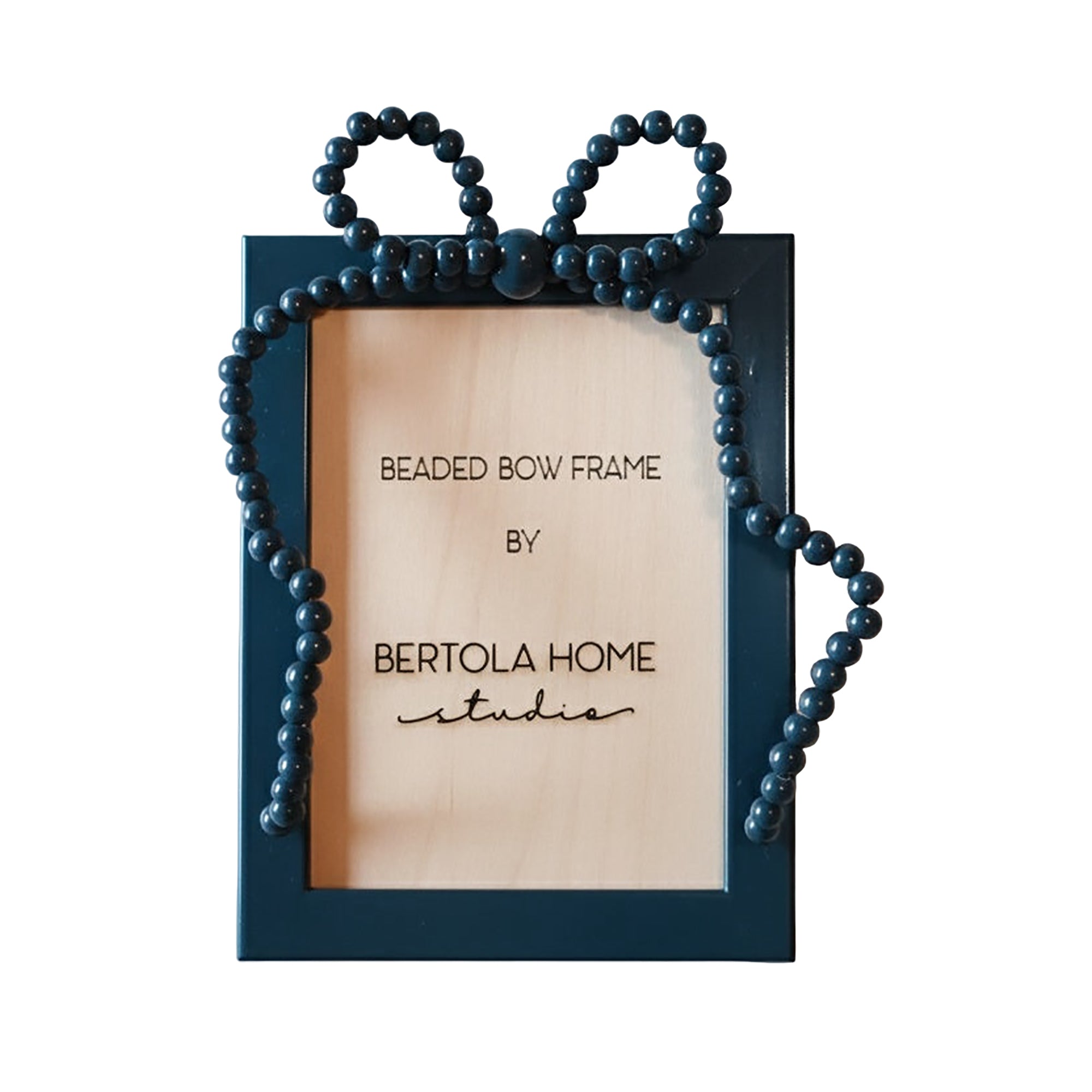 Beaded Bow Frame