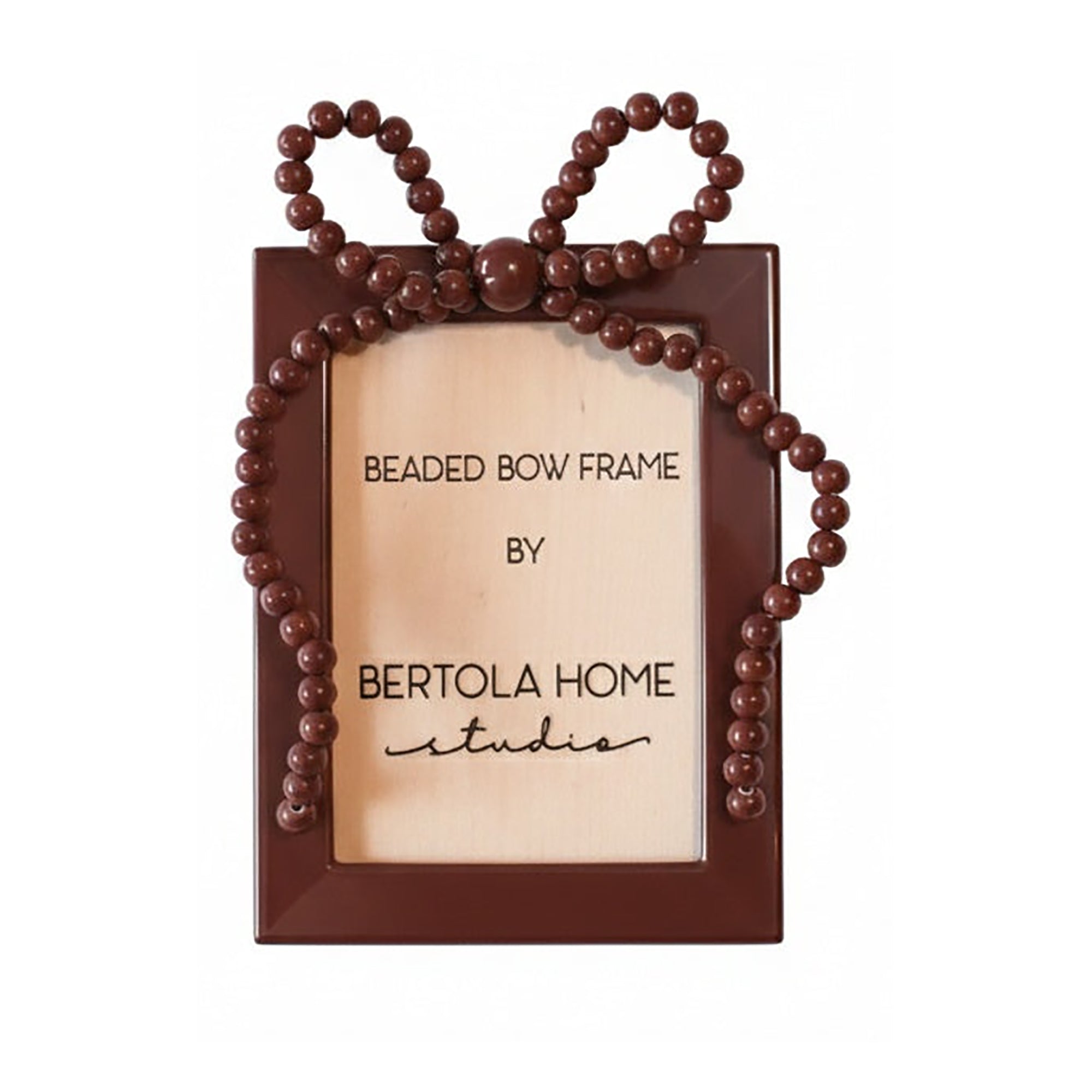 Beaded Bow Frame