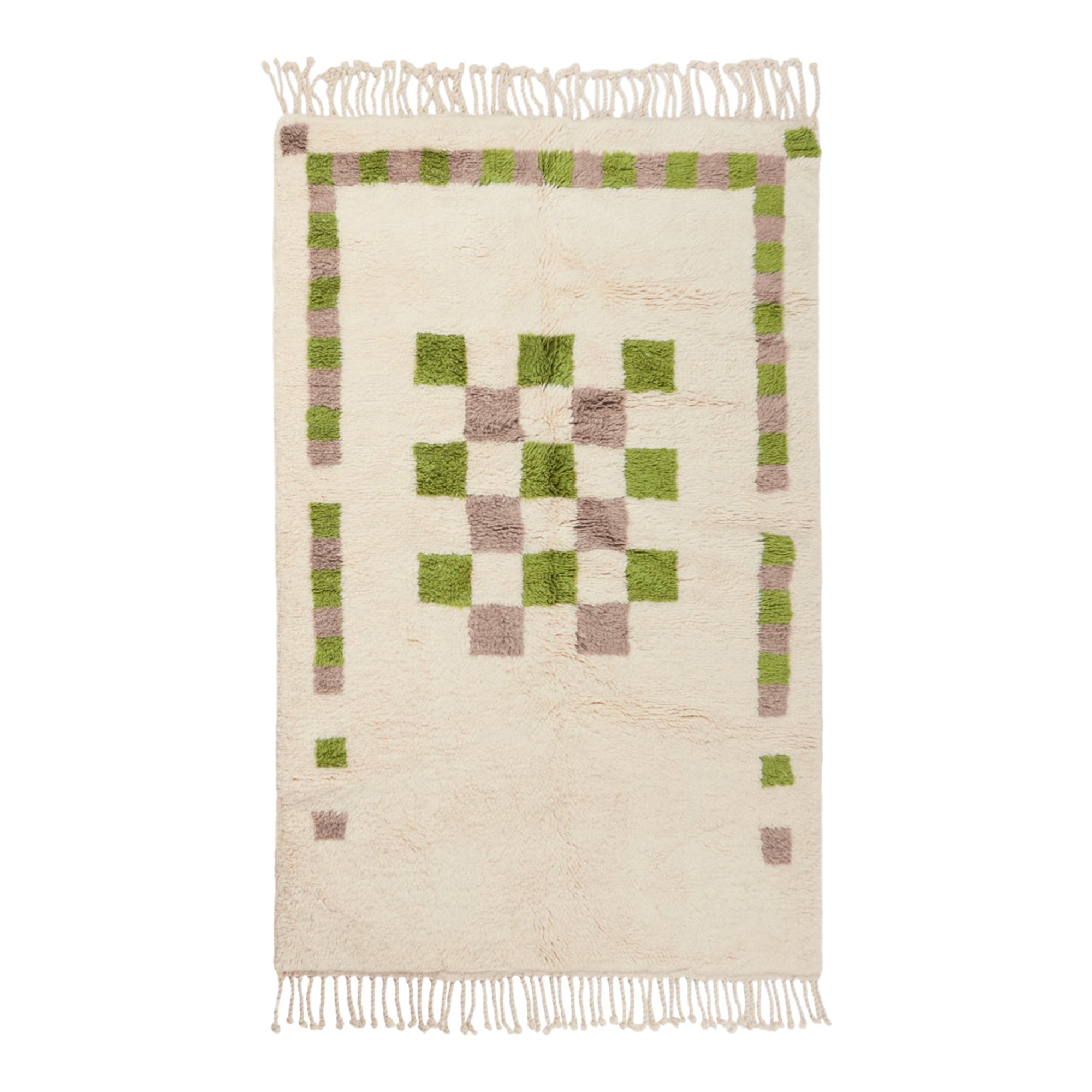 BROKEN CHECKS RUG