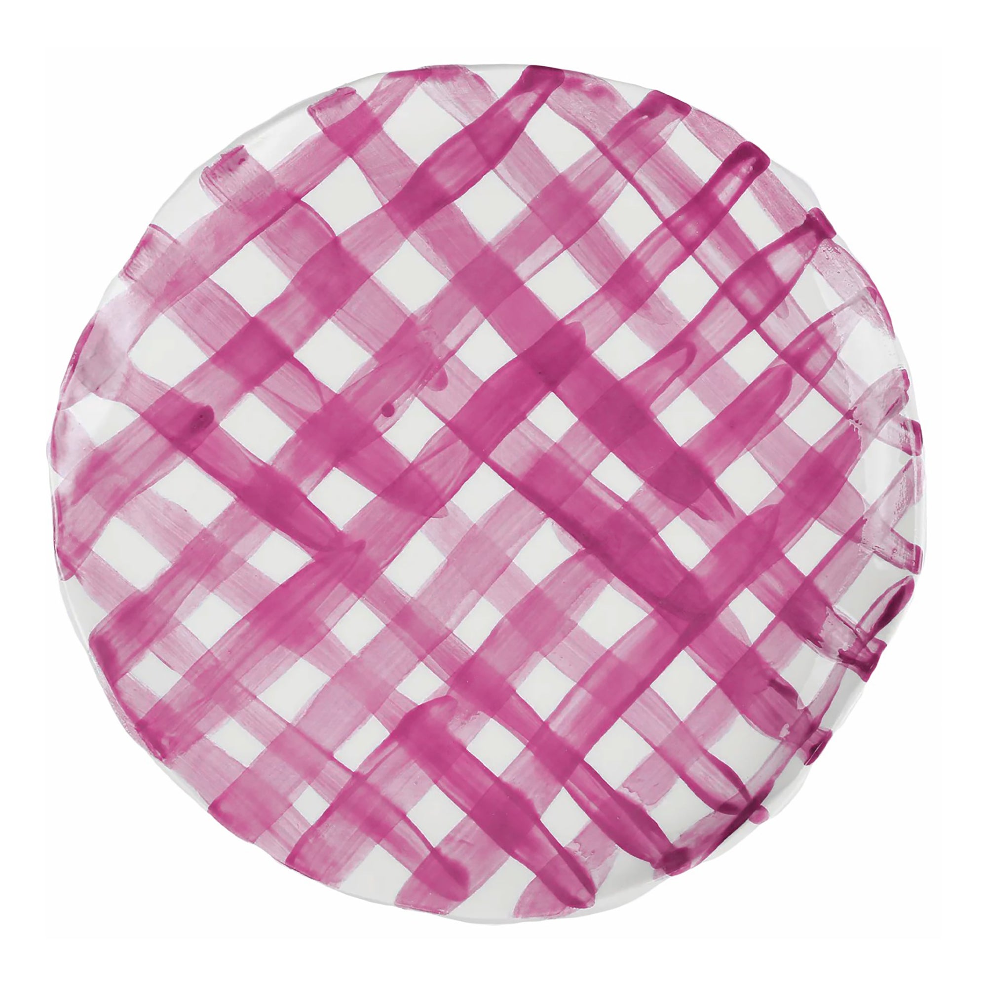 Vichy lilac plate