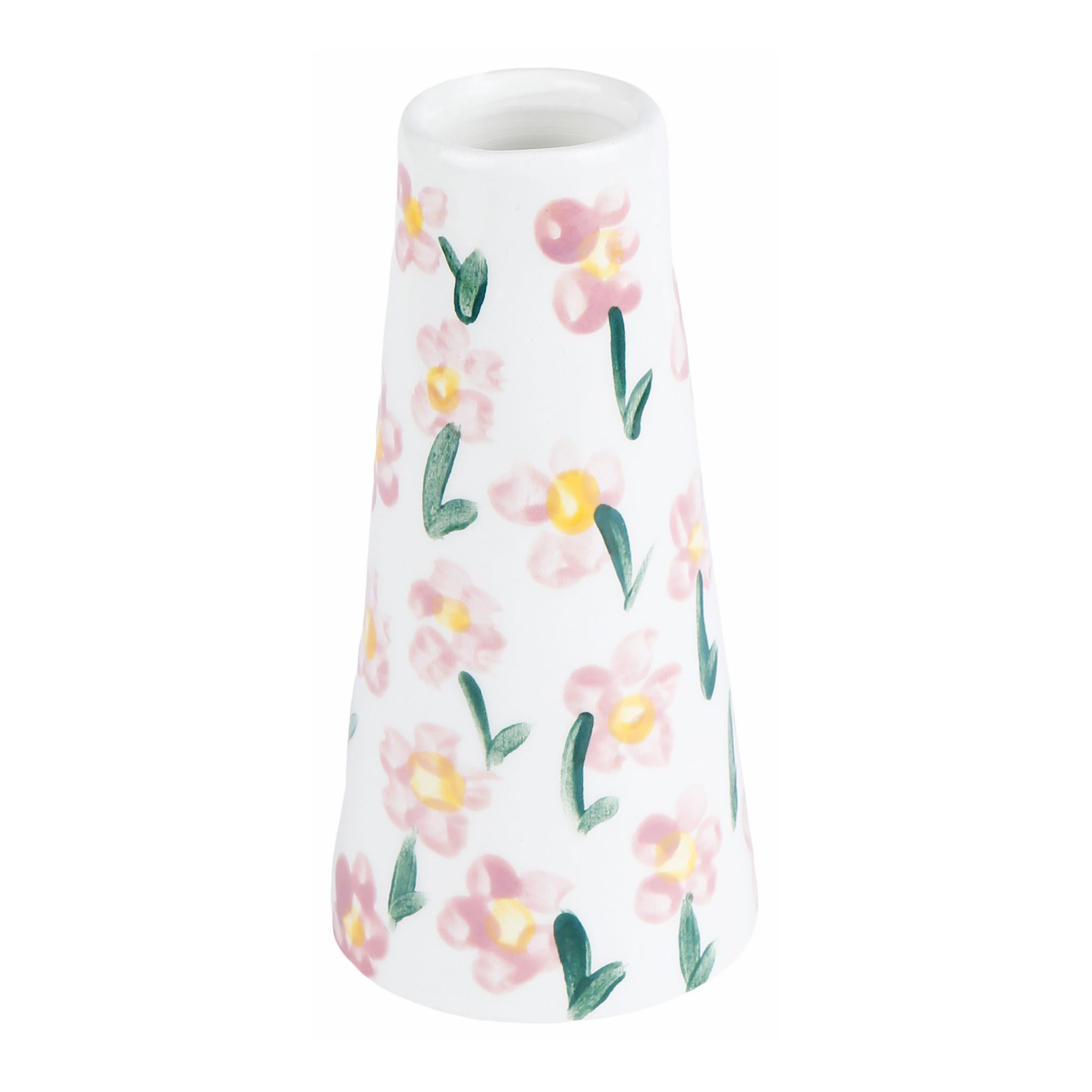 Pink Prairie Stem Vase