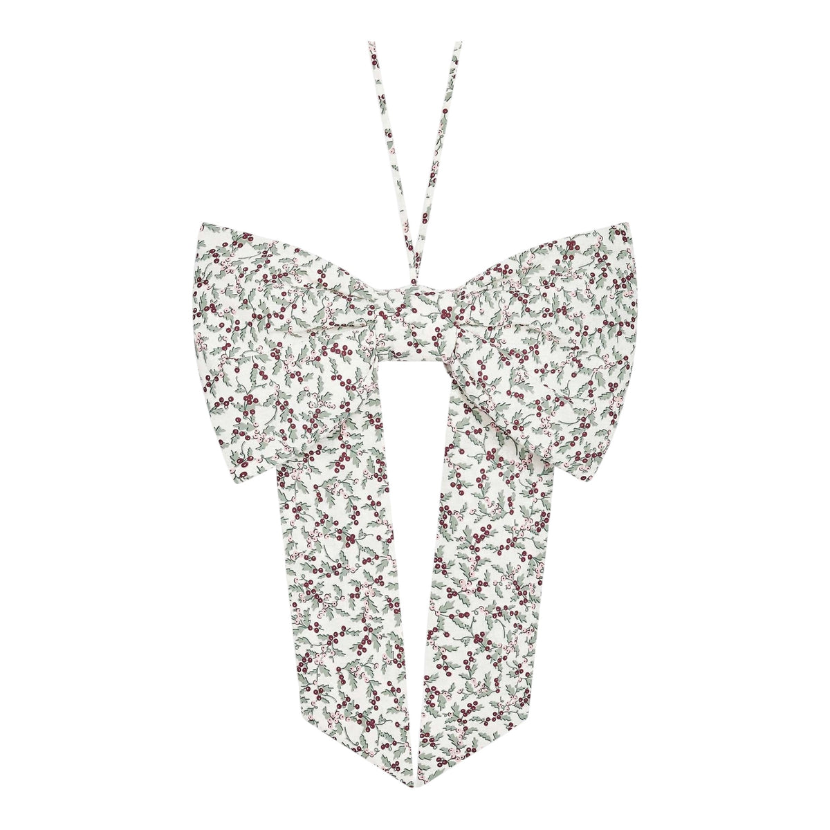 Christmas Hanging Bow - Berry Vines