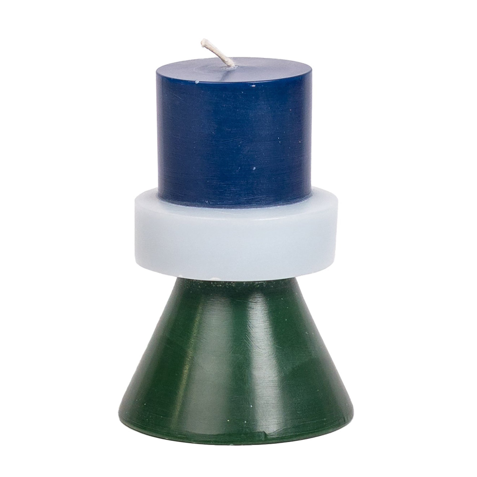 Stack Candle Mini - D Blue / Pale Blue / D Green