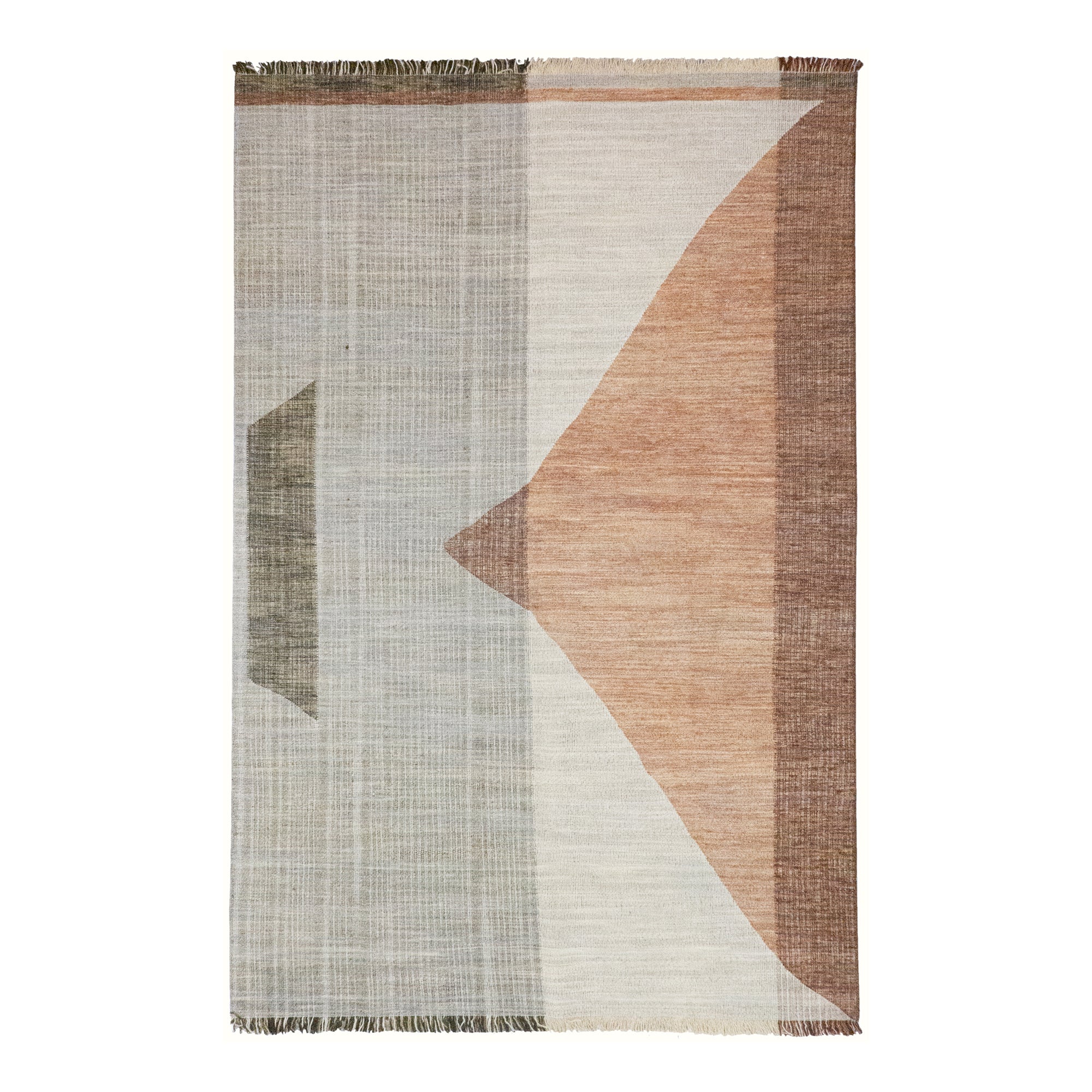 Big Red Triangle Large Rug