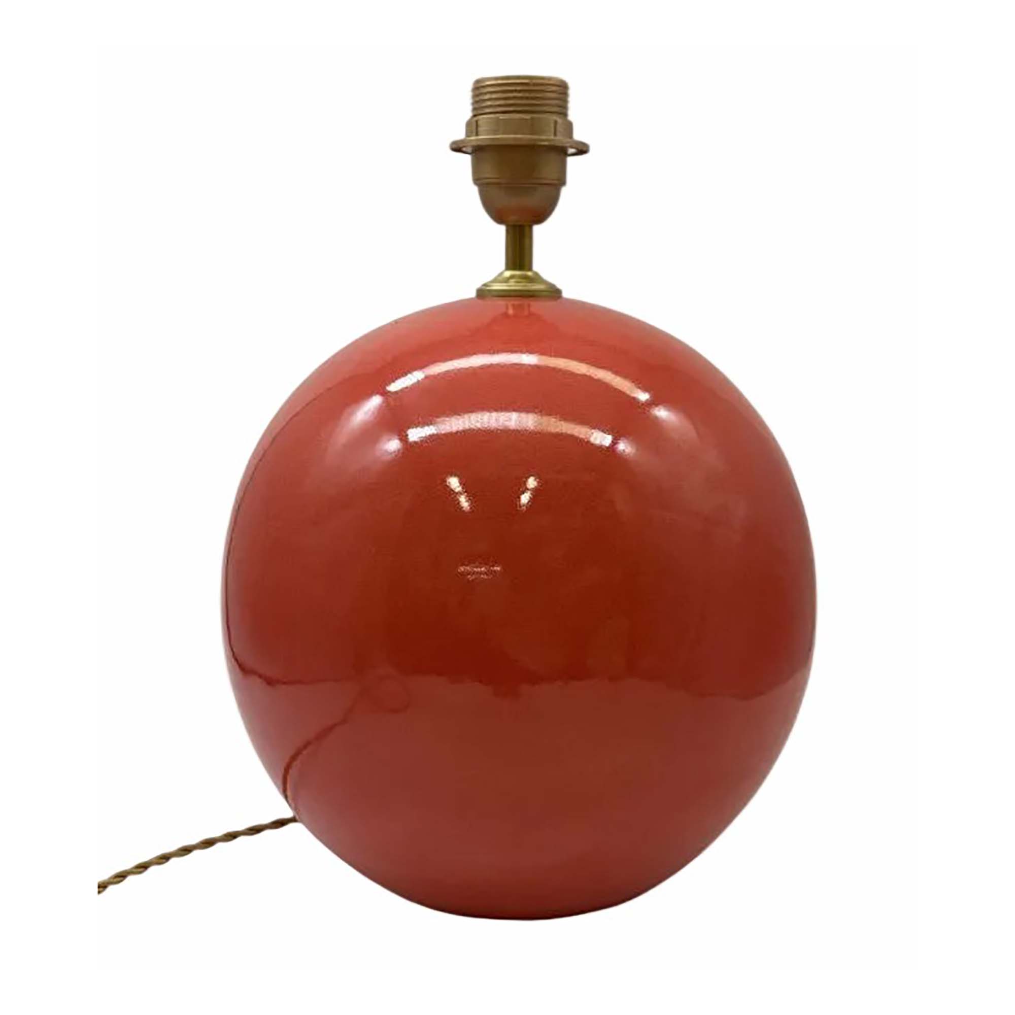 Ceramic Sphere Lamp Base