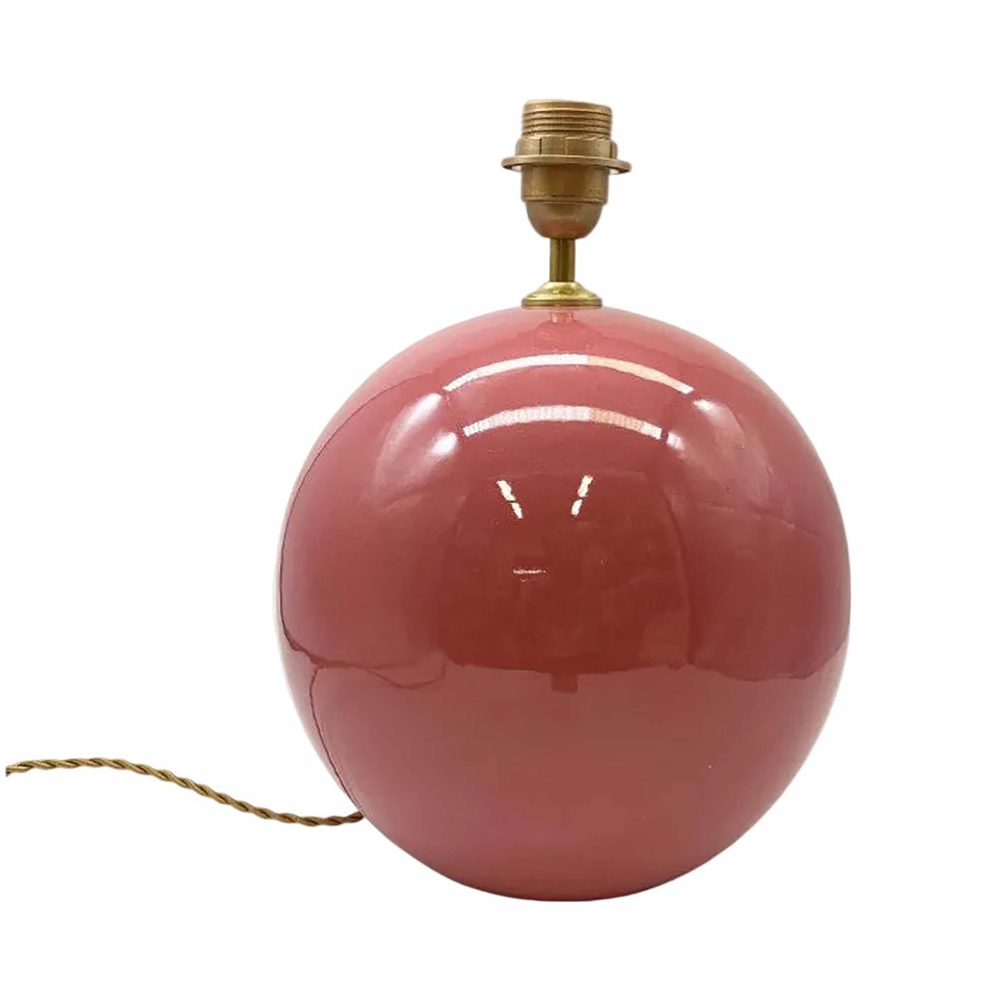Ceramic Sphere Lamp Base
